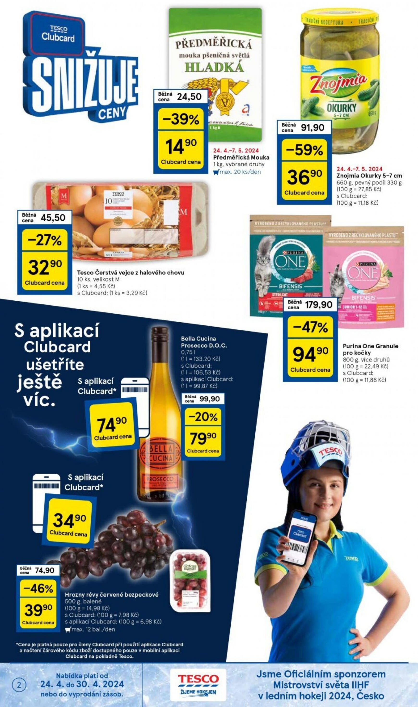 tesco - Leták Tesco supermarket aktuální 24.04. - 30.04. - page: 2
