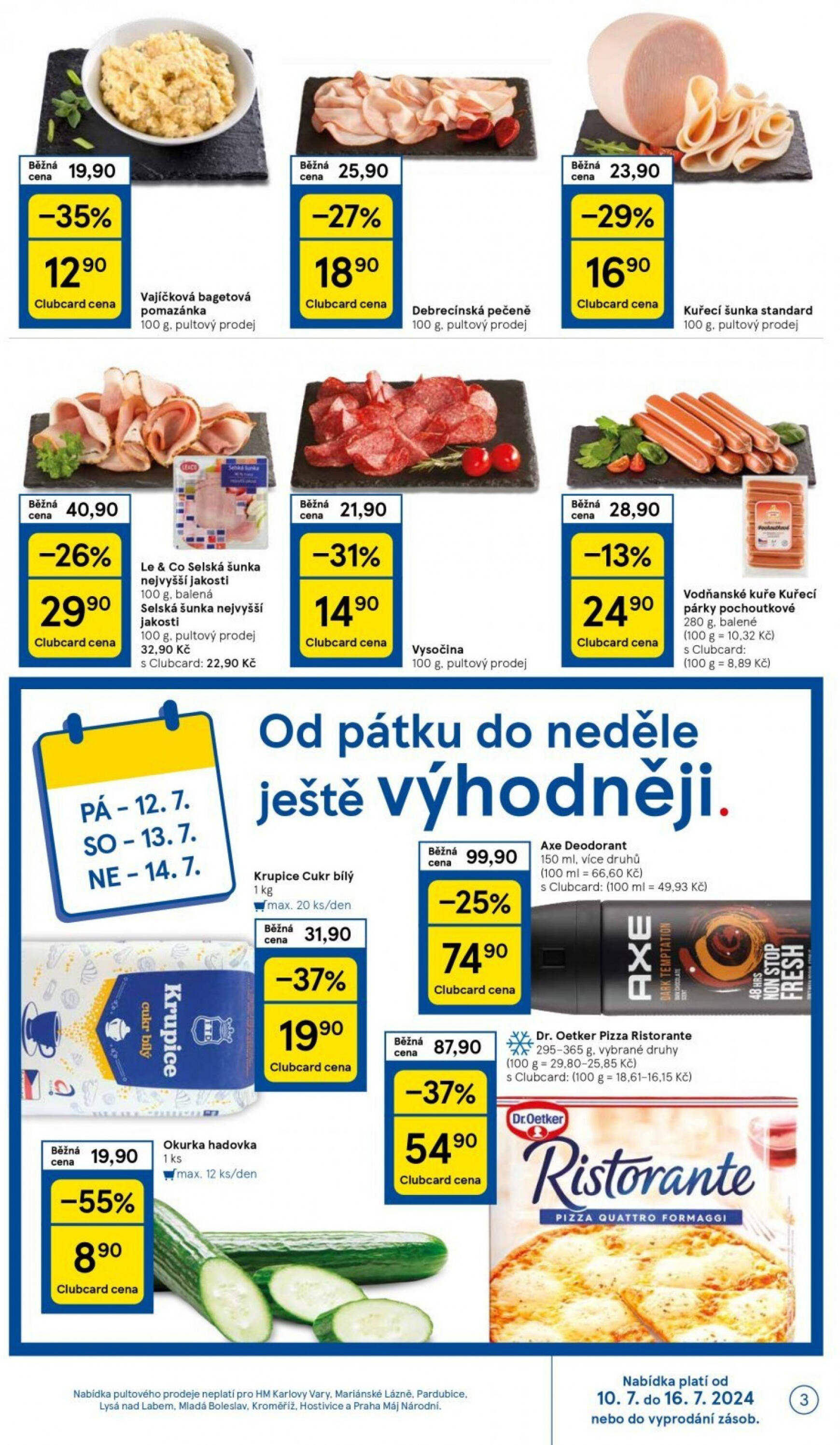 tesco - Leták Tesco aktuální 10.07. - 16.07. - page: 3