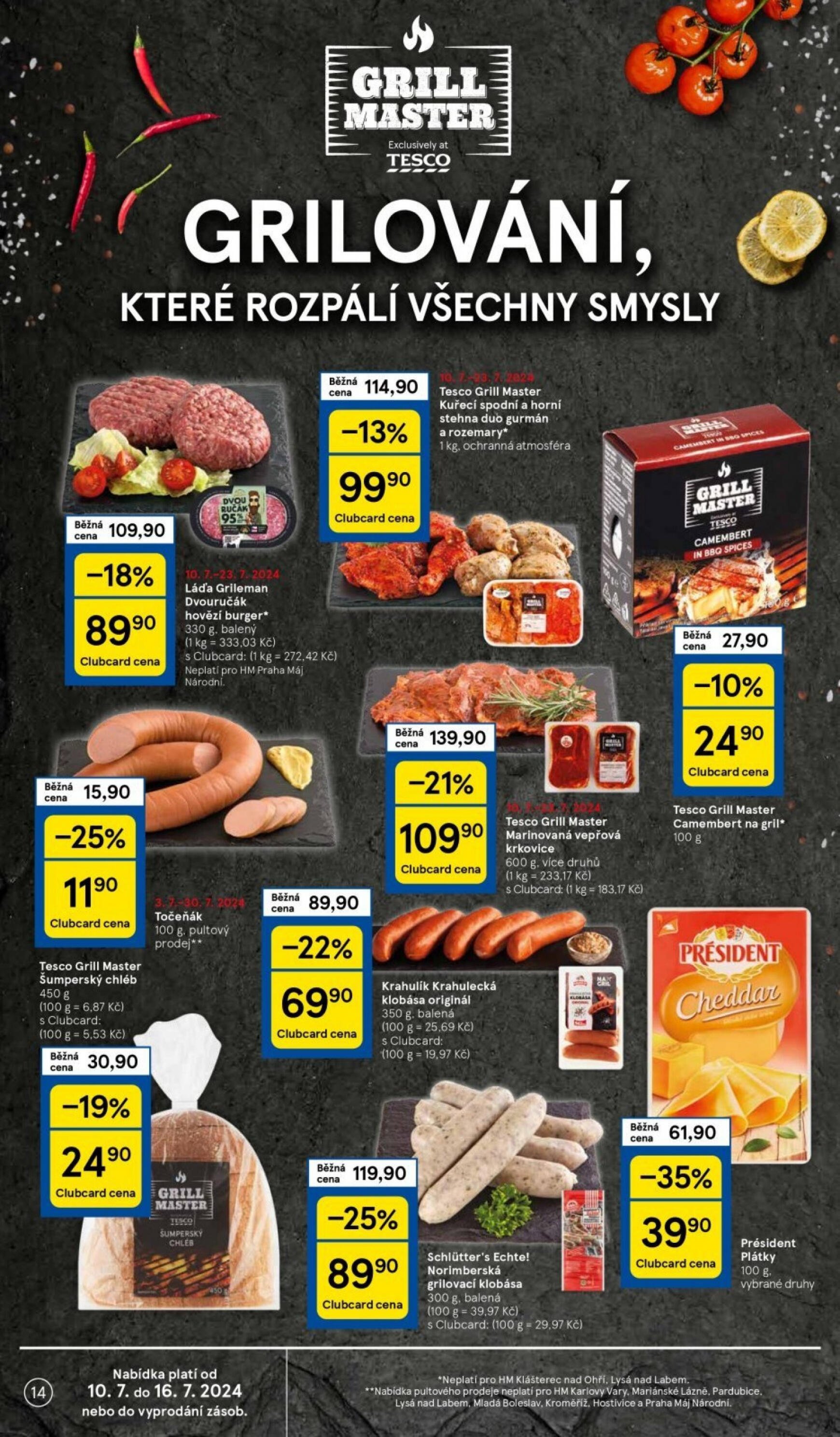 tesco - Leták Tesco aktuální 10.07. - 16.07. - page: 14