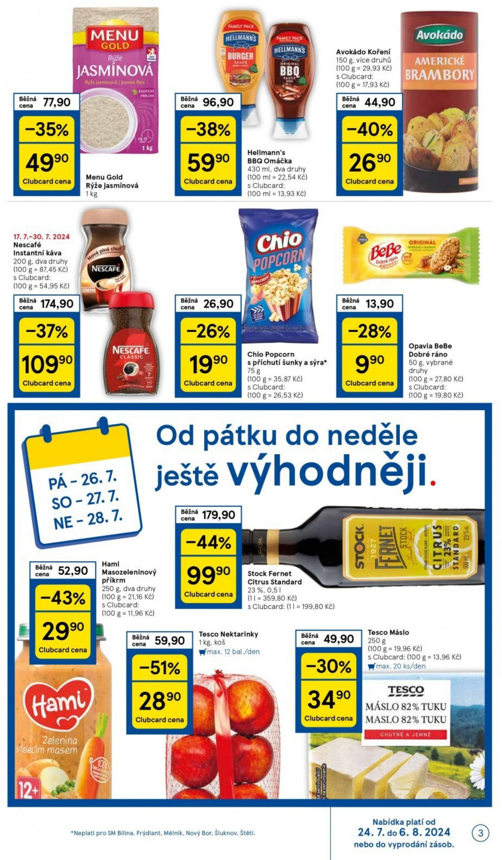 tesco - Leták Tesco Supermarket od 24.07. do 30.07. - page: 3