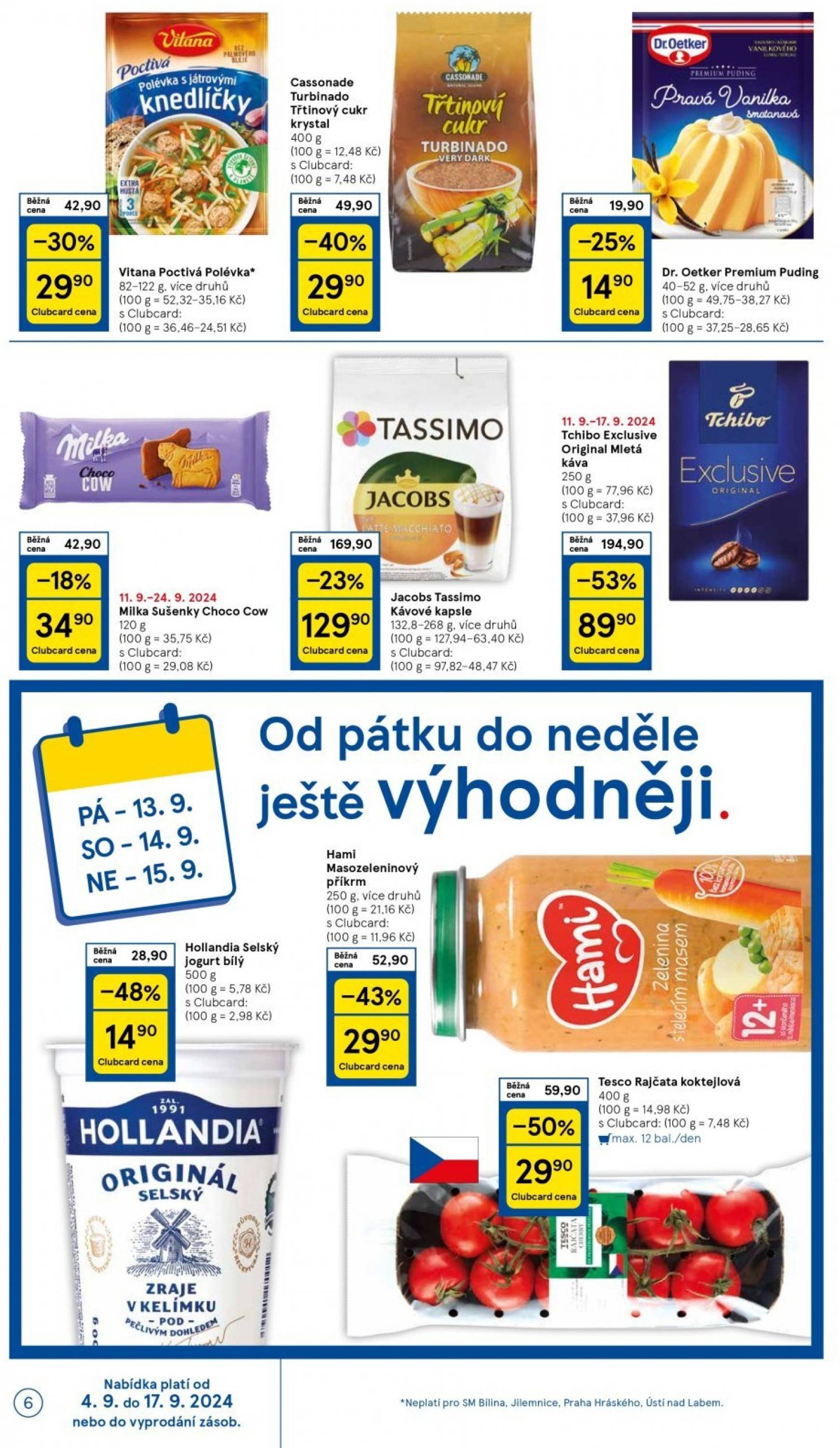 tesco - Leták Tesco Supermarket od 11.09. do 17.09. - page: 6