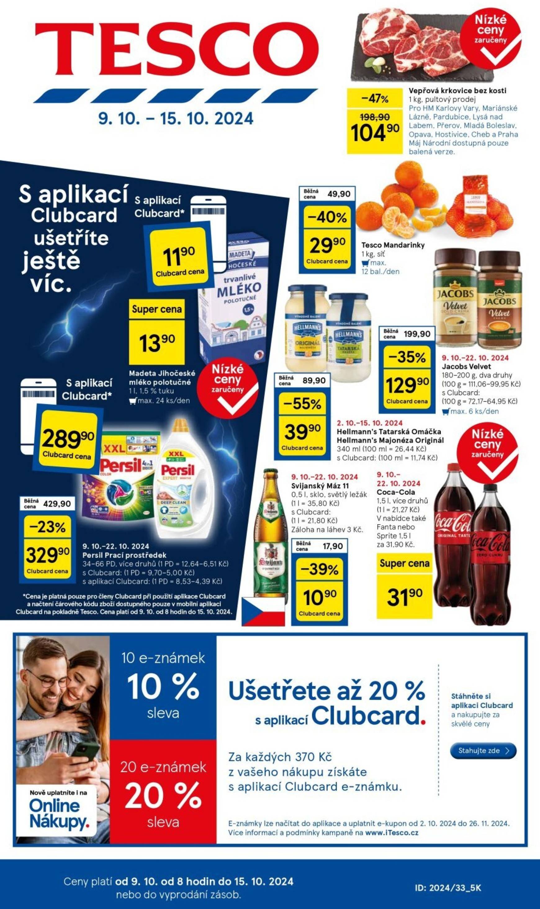 tesco - Leták Tesco od 09.10. do 15.10.