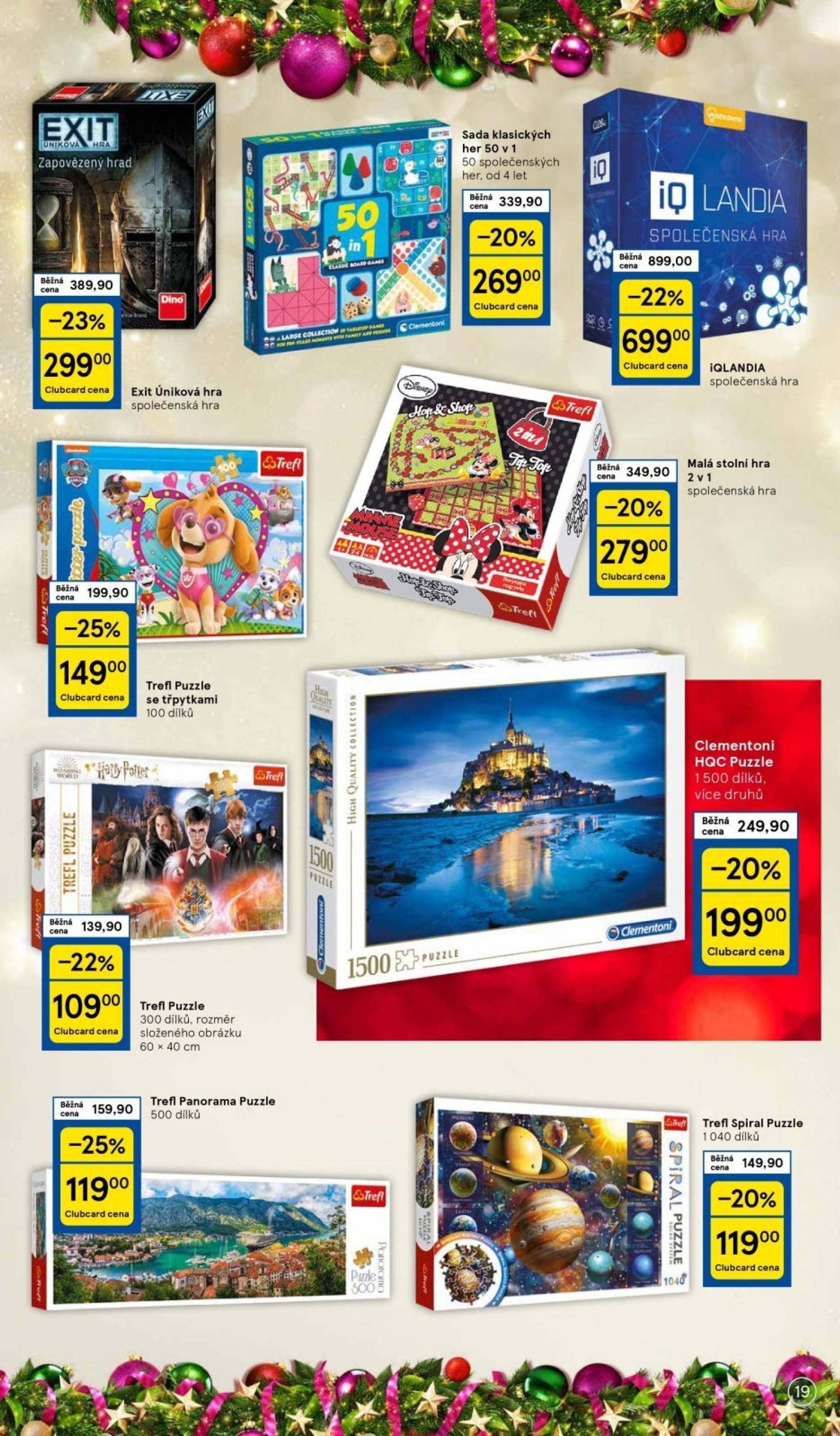 tesco - Leták Tesco Supermarket - Vánoční katalog hraček od 29.10. do 18.11. - page: 19