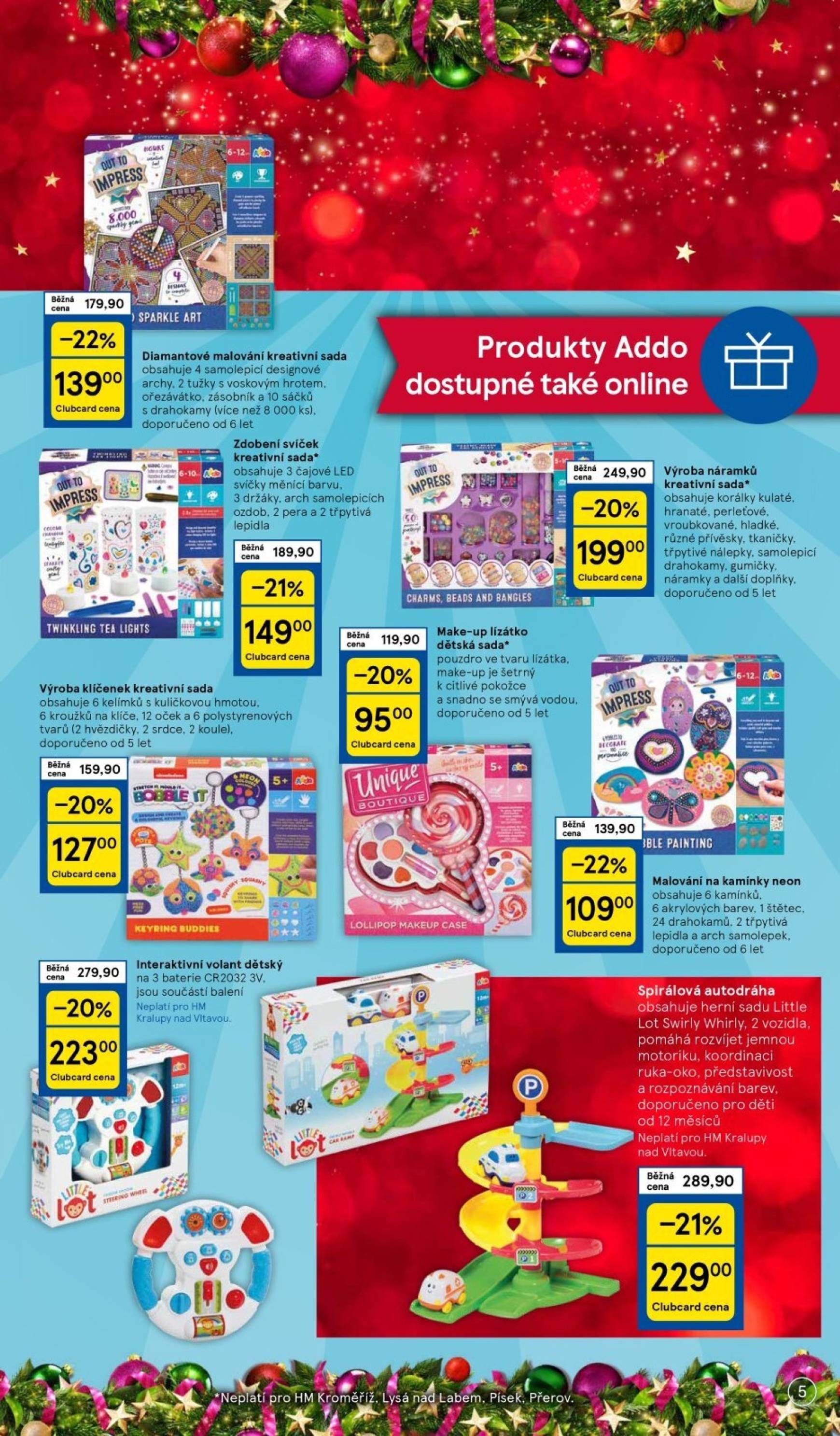 tesco - Leták Tesco Supermarket - Vánoční katalog hraček od 29.10. do 18.11. - page: 5