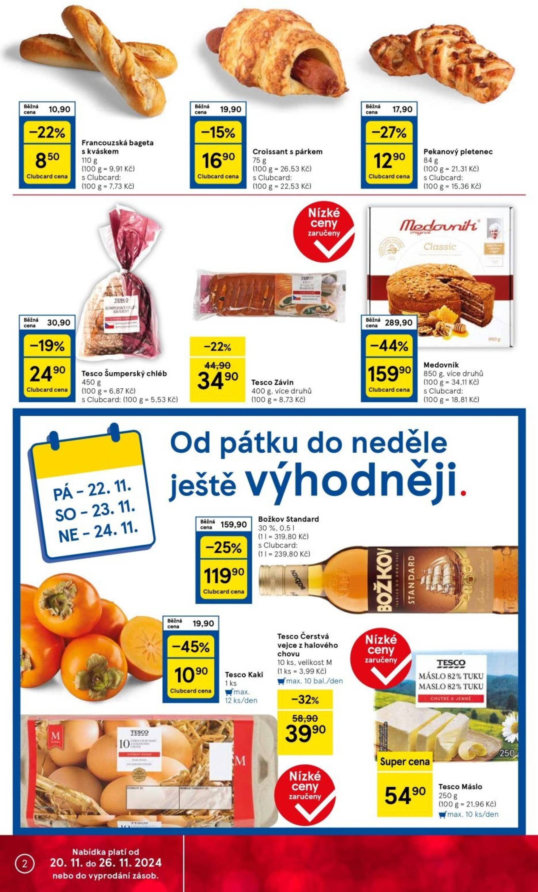 tesco - Leták Tesco od 20.11. do 26.11. - page: 2