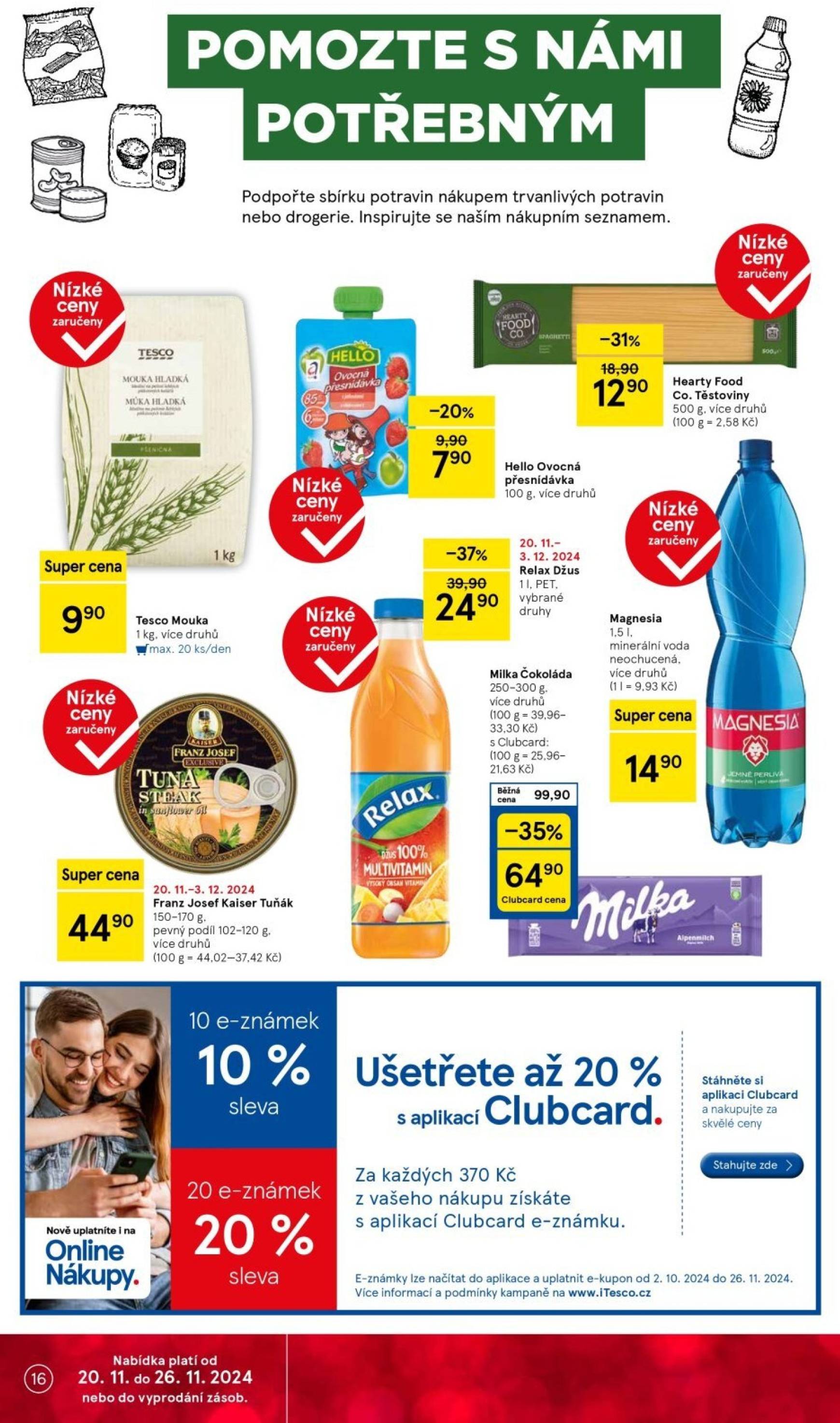 tesco - Leták Tesco od 20.11. do 26.11. - page: 16