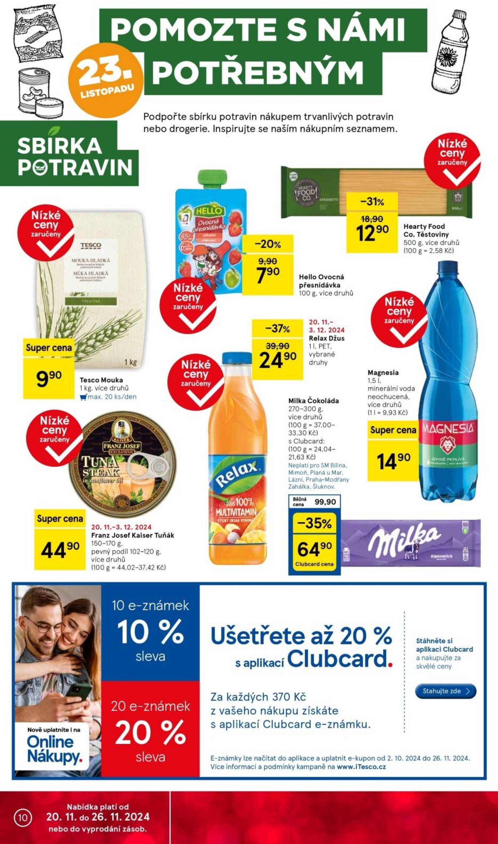 tesco - Leták Tesco Supermarket od 20.11. do 26.11. - page: 10