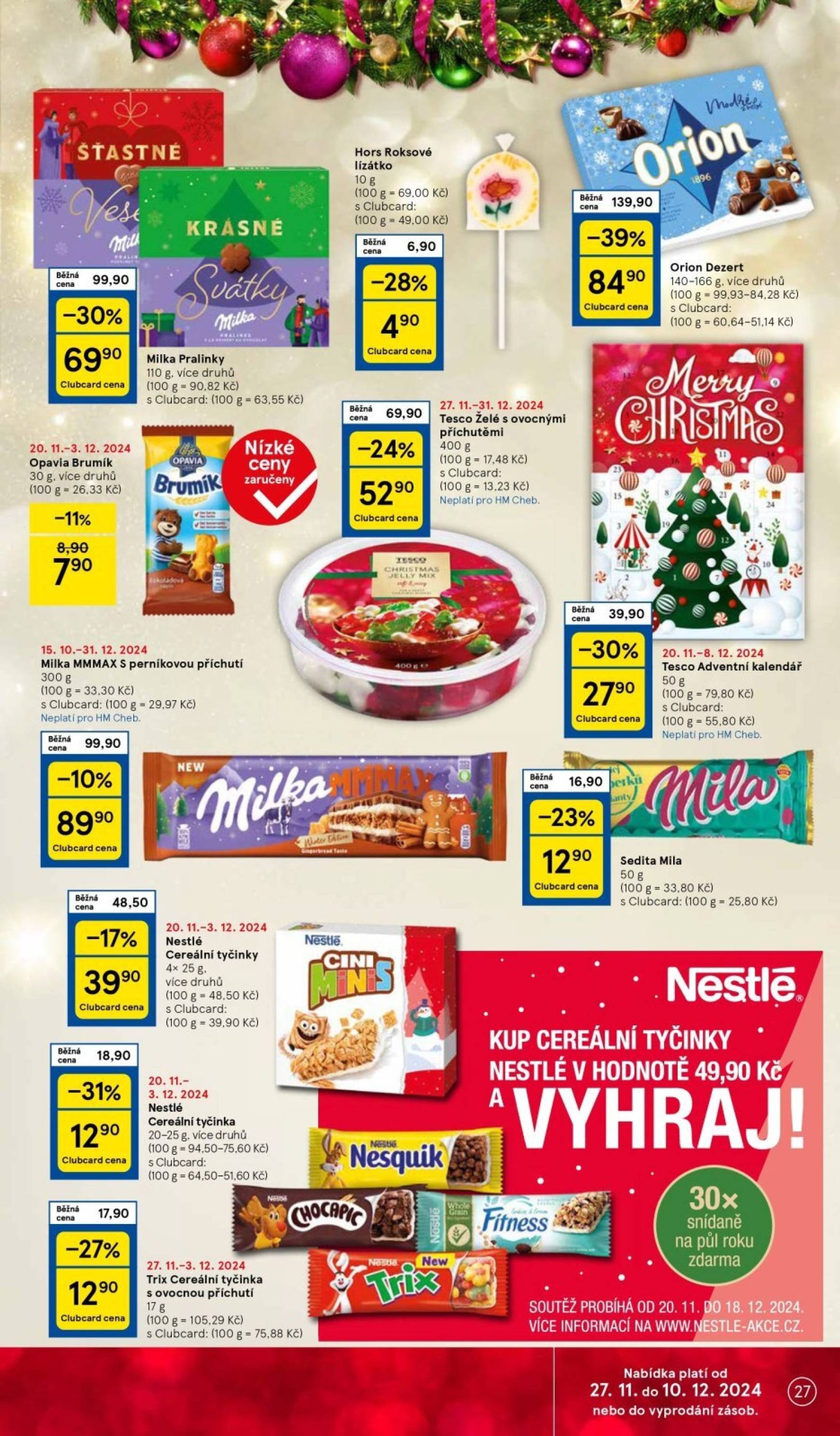 tesco - Leták Tesco od 27.11. do 03.12. - page: 27