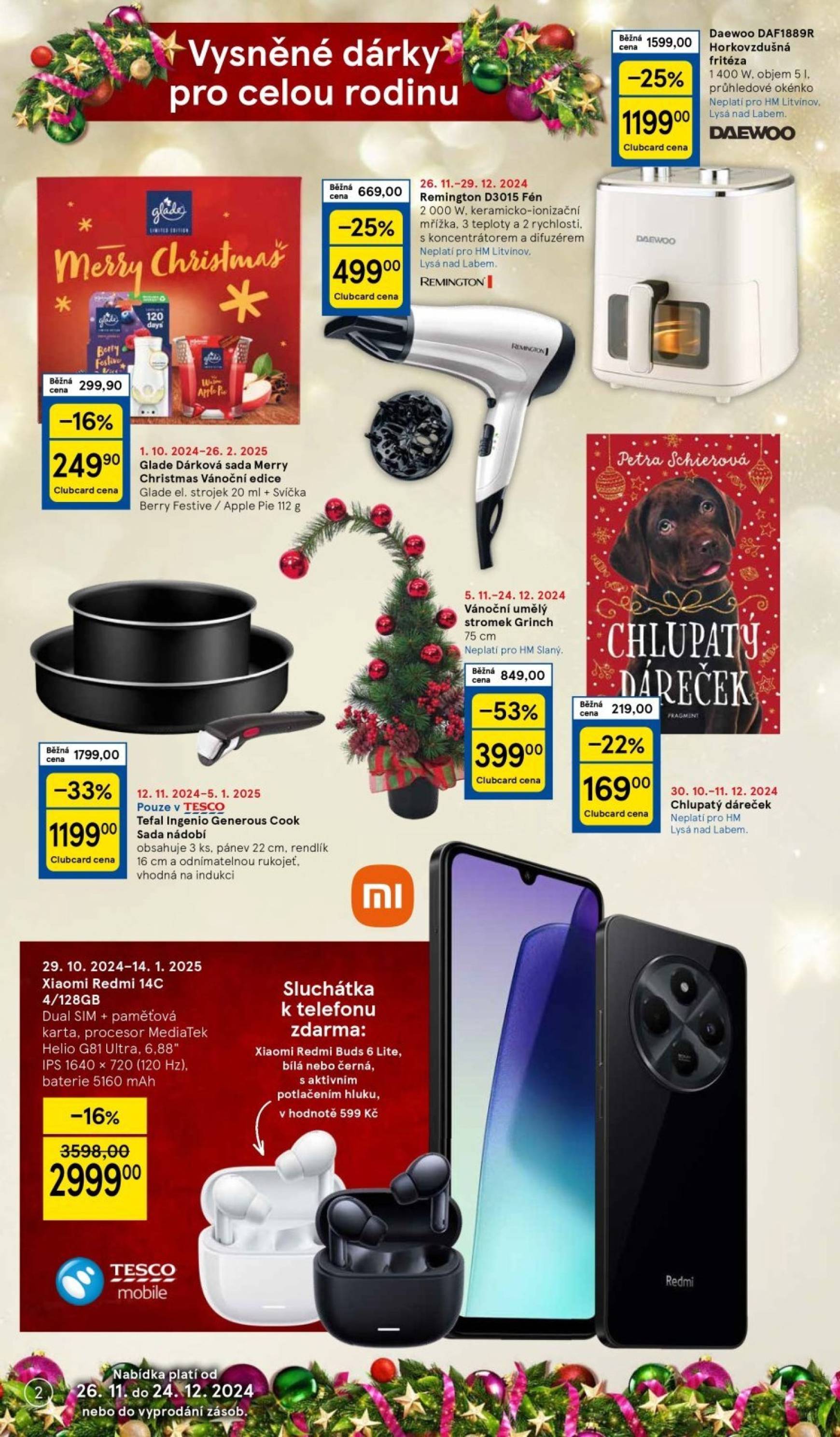 tesco - Leták Tesco - Vánoční inspirace od 26.11. do 24.12. - page: 2