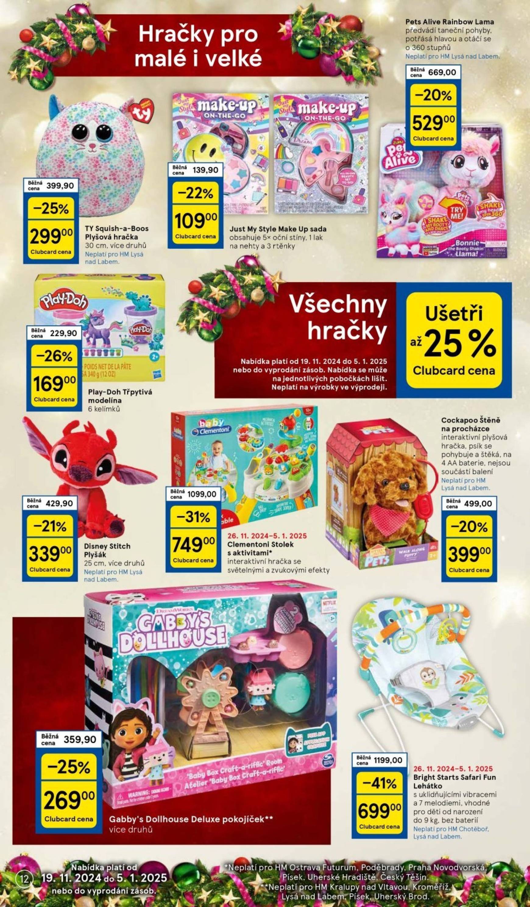 tesco - Leták Tesco - Vánoční inspirace od 26.11. do 24.12. - page: 12