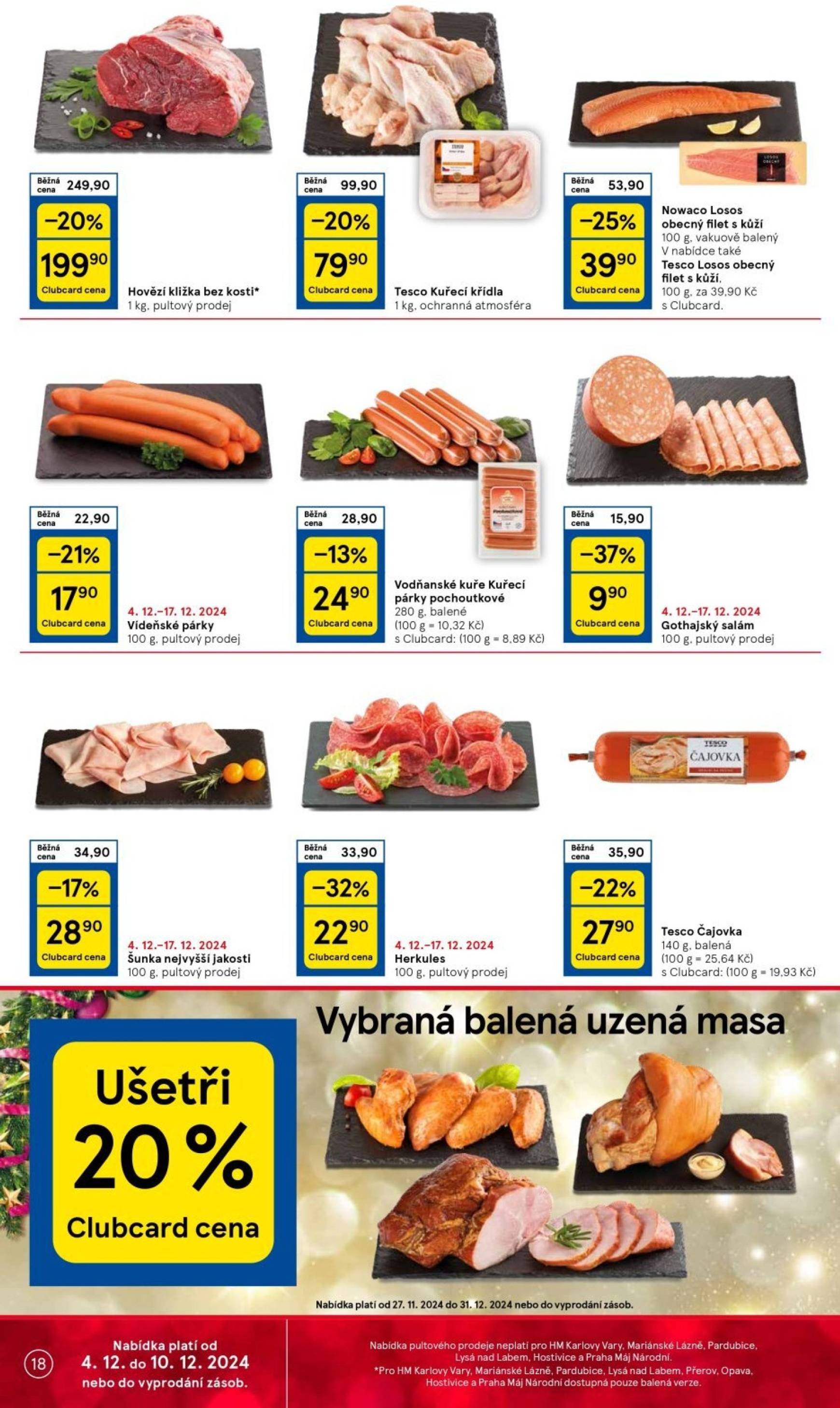 tesco - Leták Tesco od 04.12. do 10.12. - page: 18