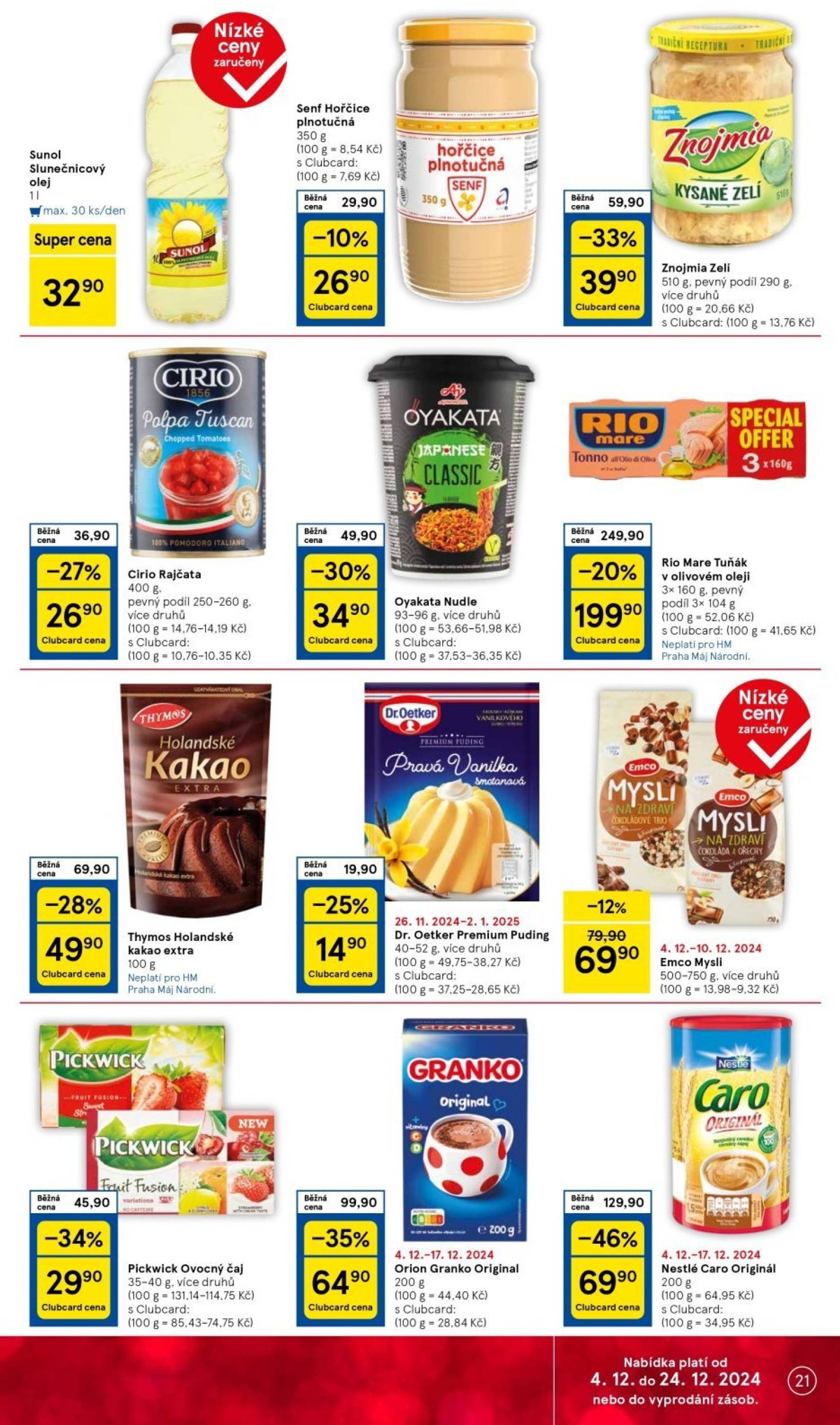 tesco - Leták Tesco od 04.12. do 10.12. - page: 21