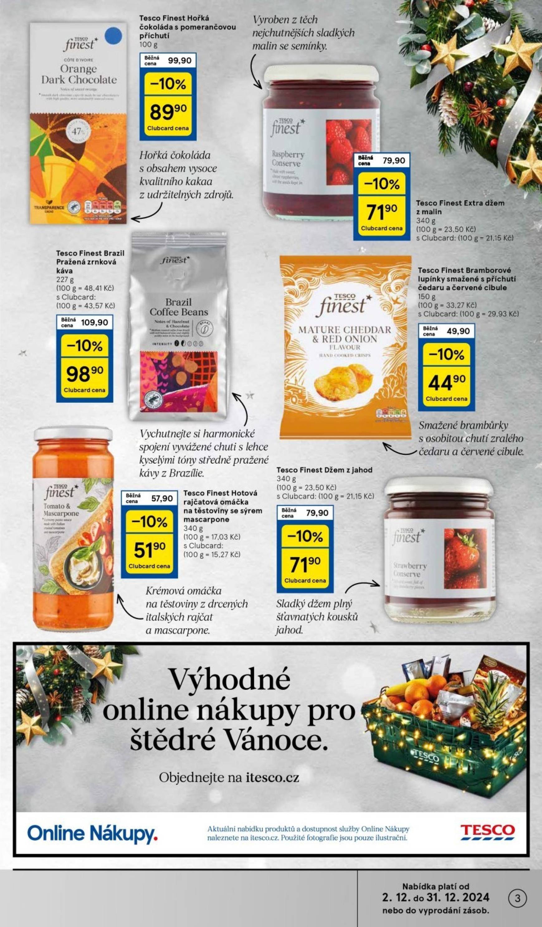 tesco - Leták Tesco - Delikatesy od 02.12. do 31.12. - page: 3