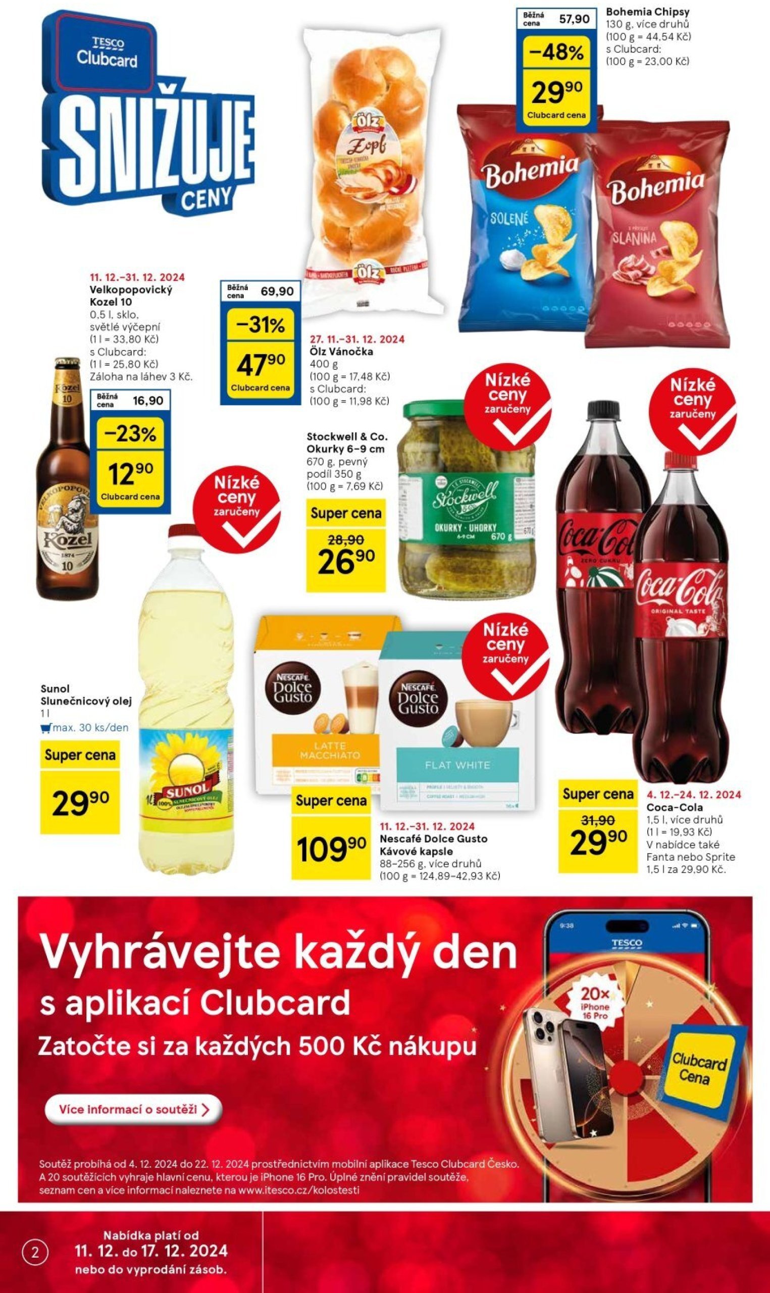 tesco - Leták Tesco od 11.12. do 17.12. - page: 2