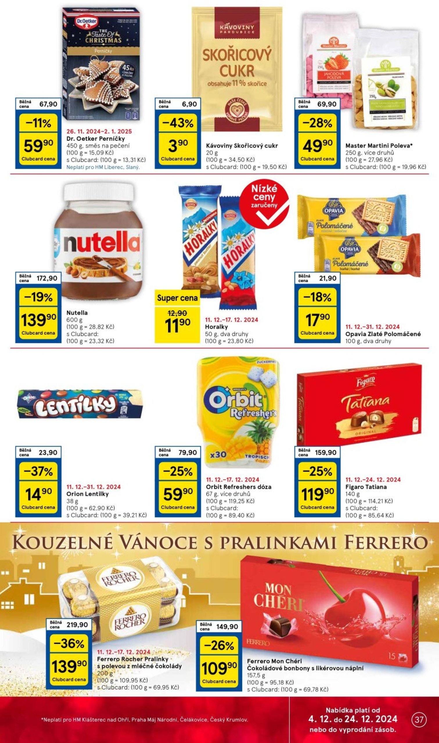 tesco - Leták Tesco od 11.12. do 17.12. - page: 37