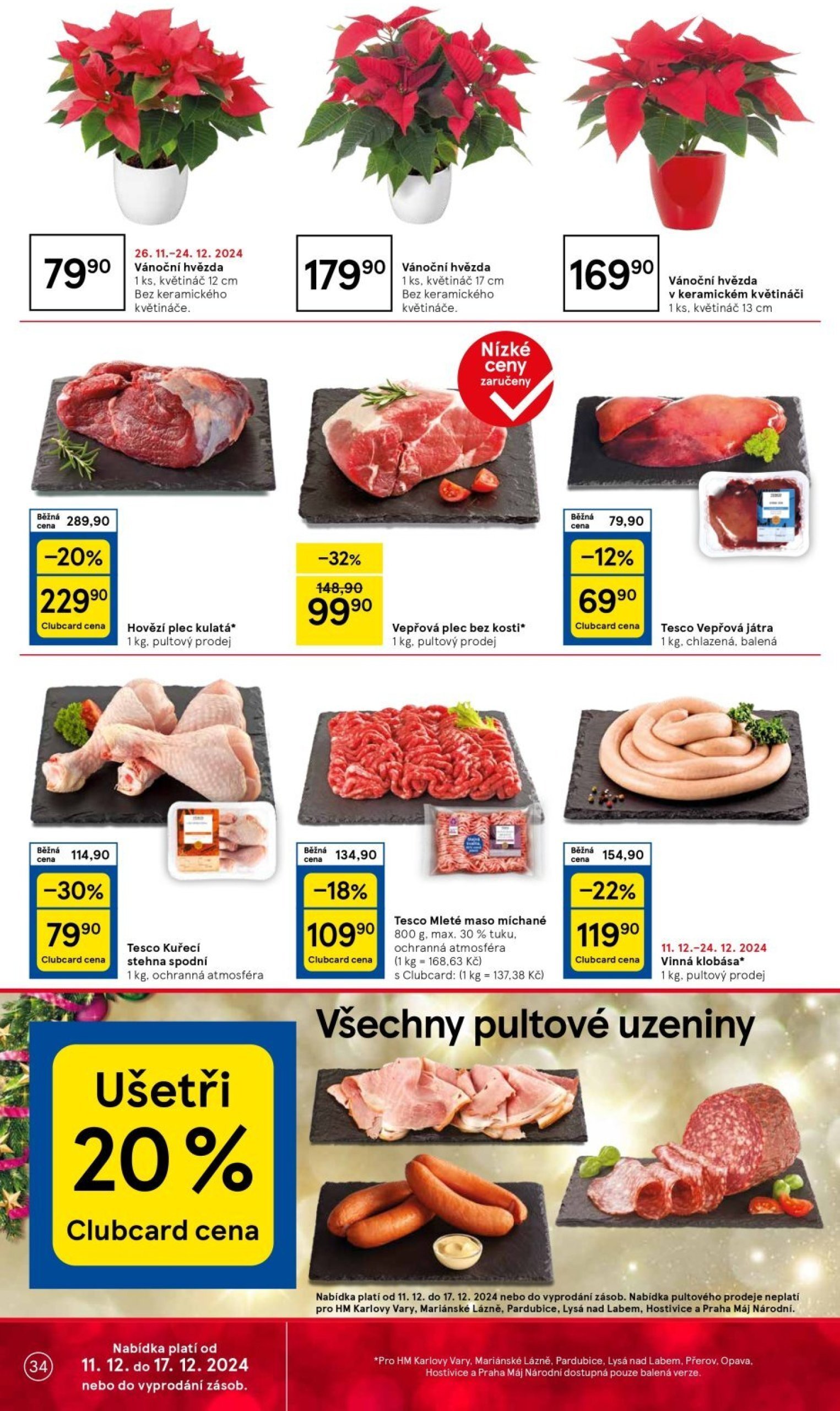 tesco - Leták Tesco od 11.12. do 17.12. - page: 34