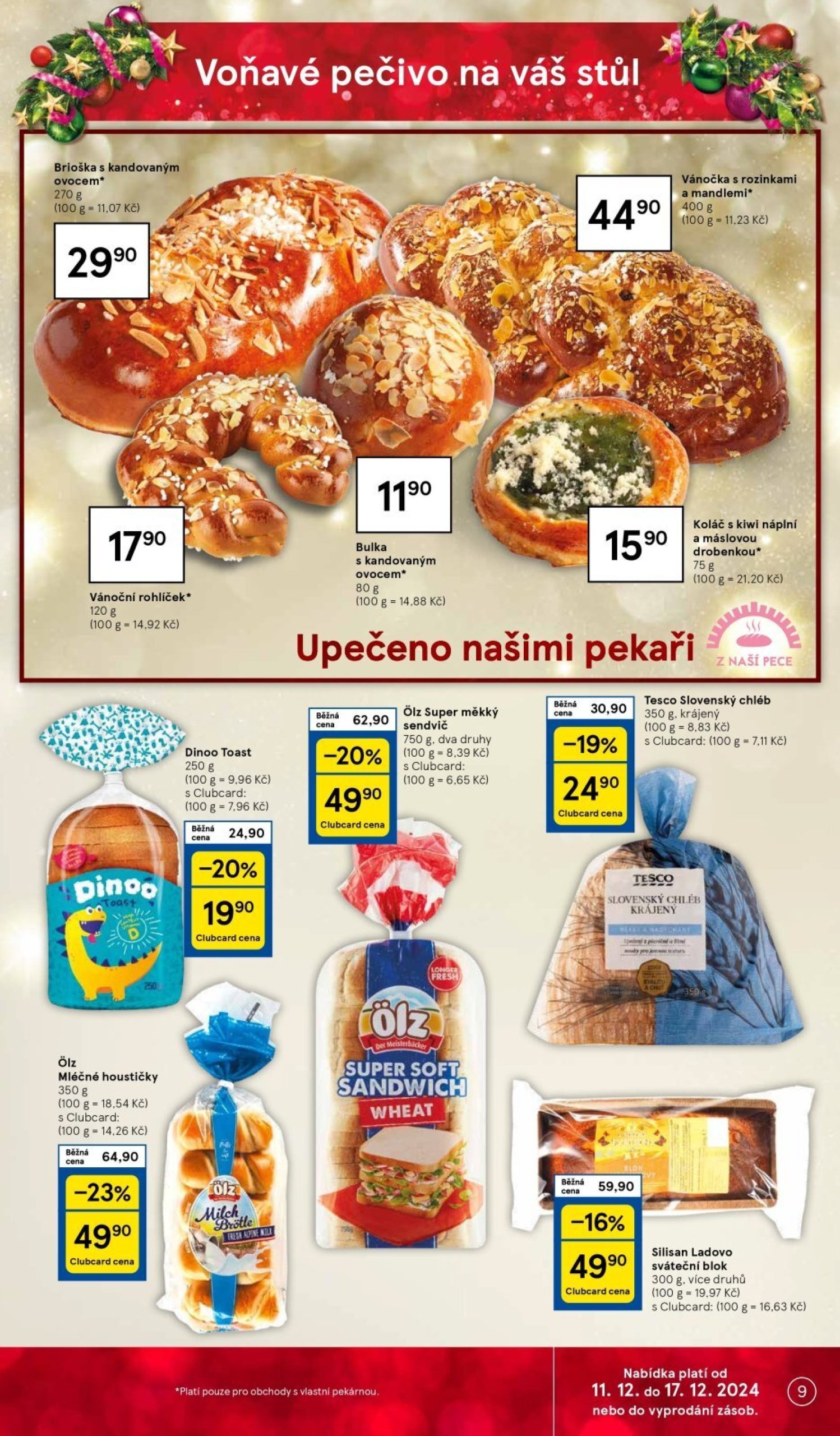 tesco - Leták Tesco od 11.12. do 17.12. - page: 9