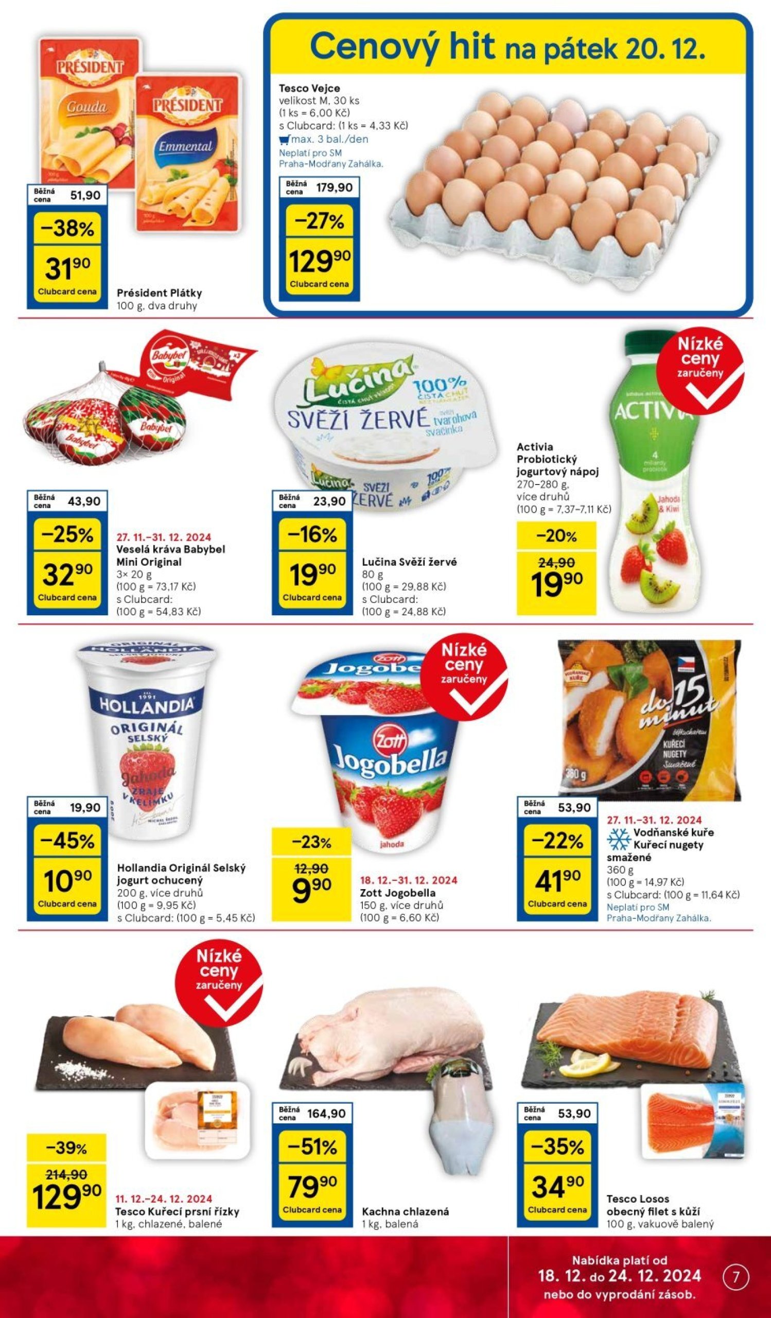 tesco - Leták Tesco Supermarket od 18.12. do 24.12. - page: 7