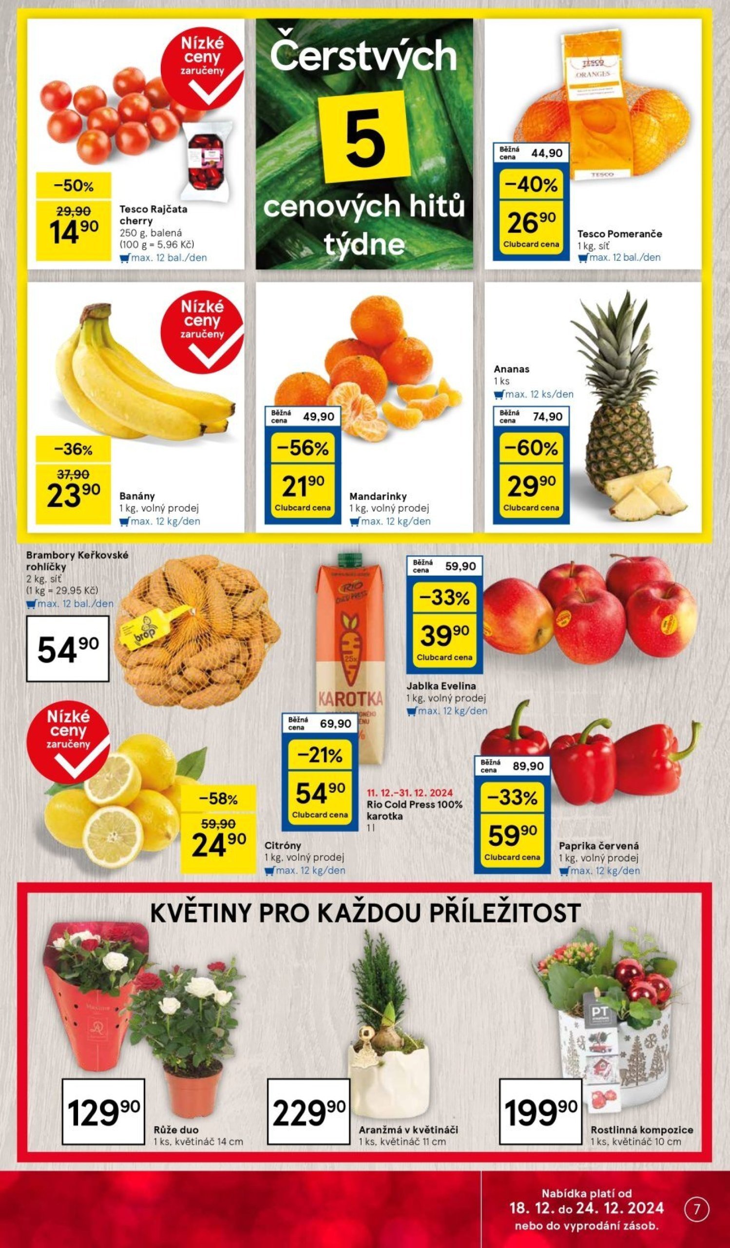 tesco - Leták Tesco od 18.12. do 24.12. - page: 7