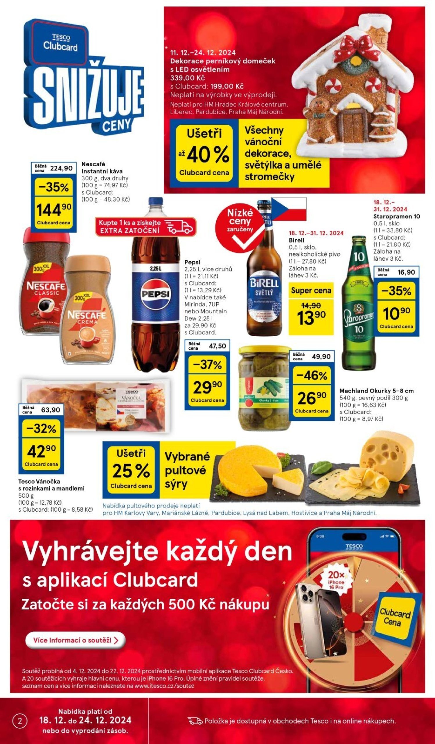 tesco - Leták Tesco od 18.12. do 24.12. - page: 2