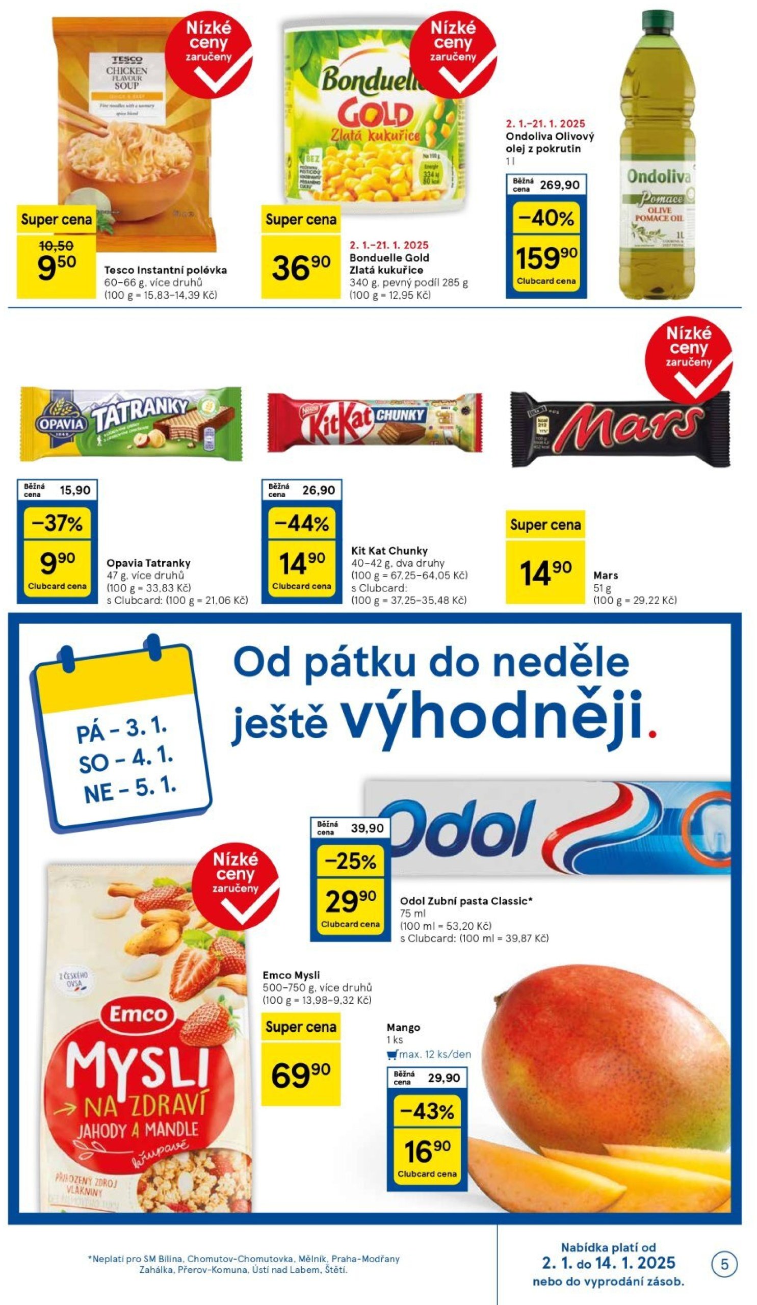 tesco - Leták Tesco Supermarket od 02.01. do 07.01. - page: 5