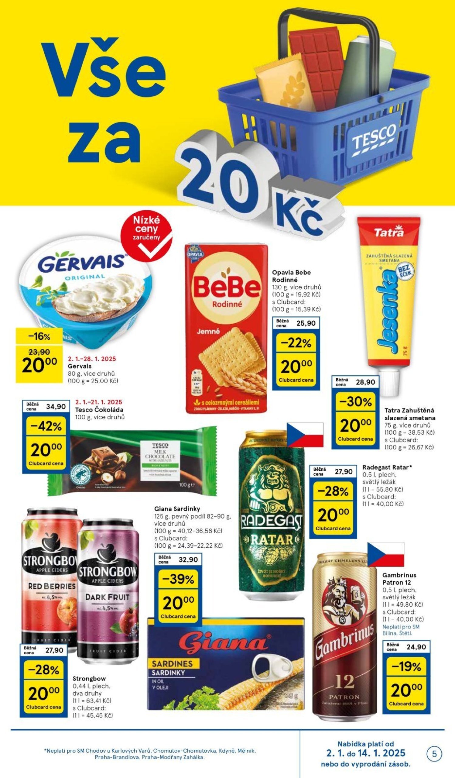 tesco - Leták Tesco Supermarket od 08.01. do 14.01. - page: 5