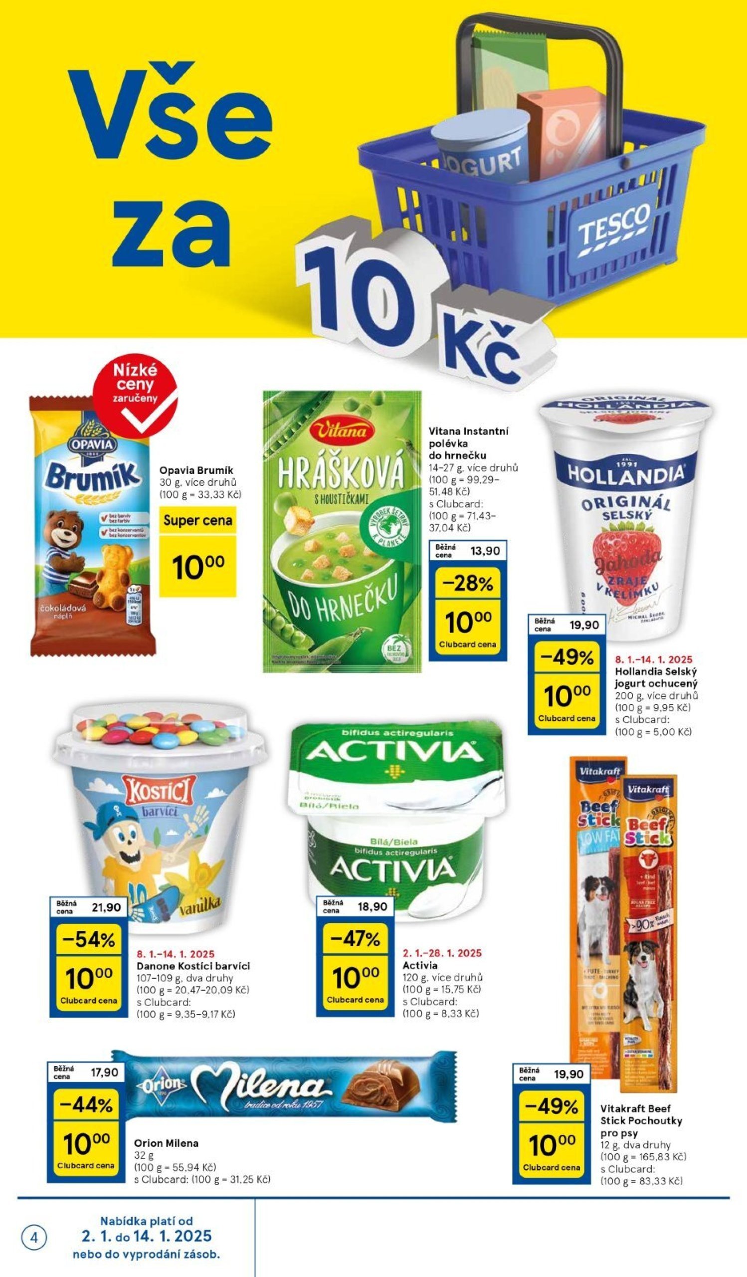 tesco - Leták Tesco Supermarket od 08.01. do 14.01. - page: 4