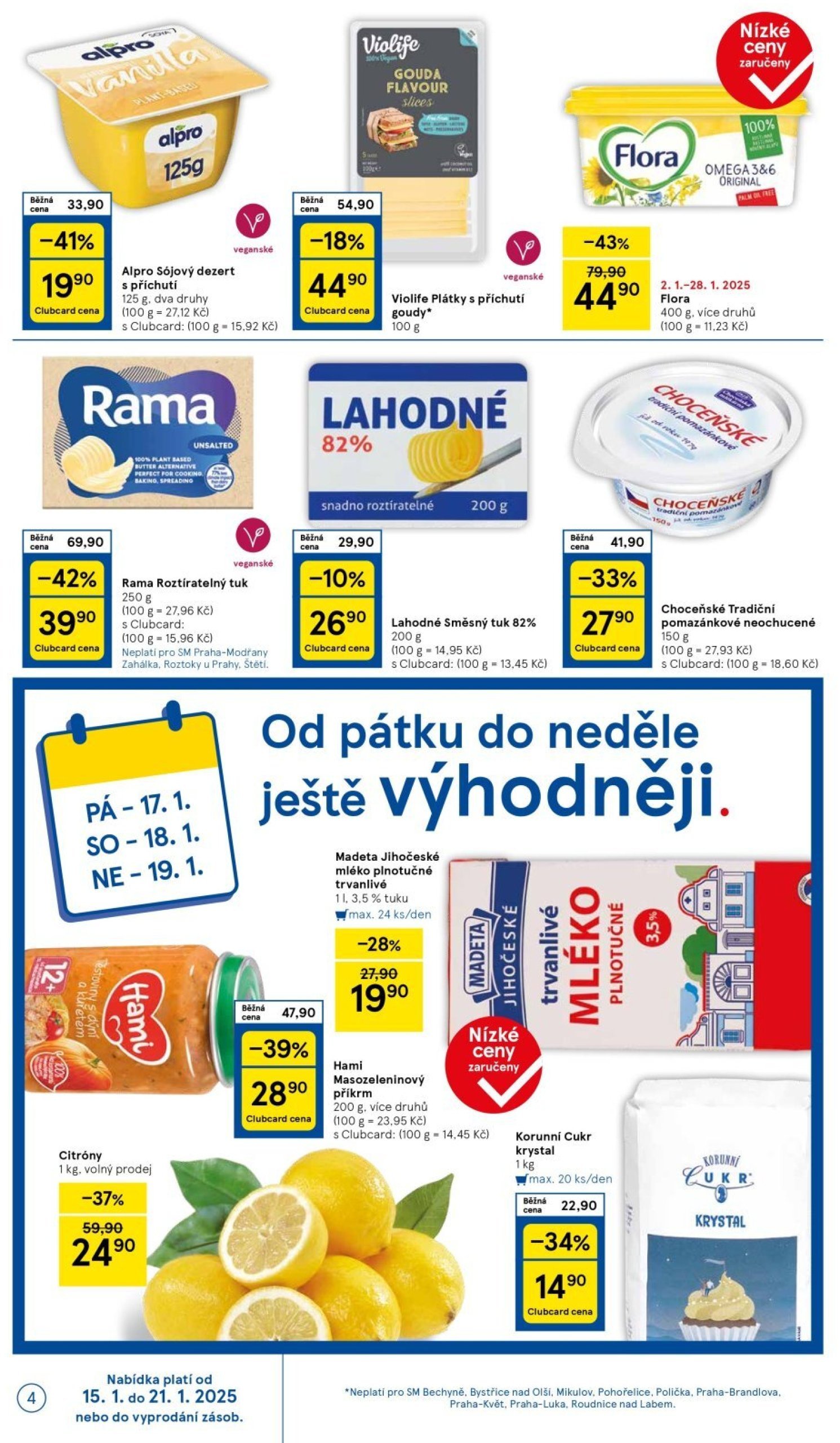 tesco - Leták Tesco Supermarket od 15.01. do 21.01. - page: 4