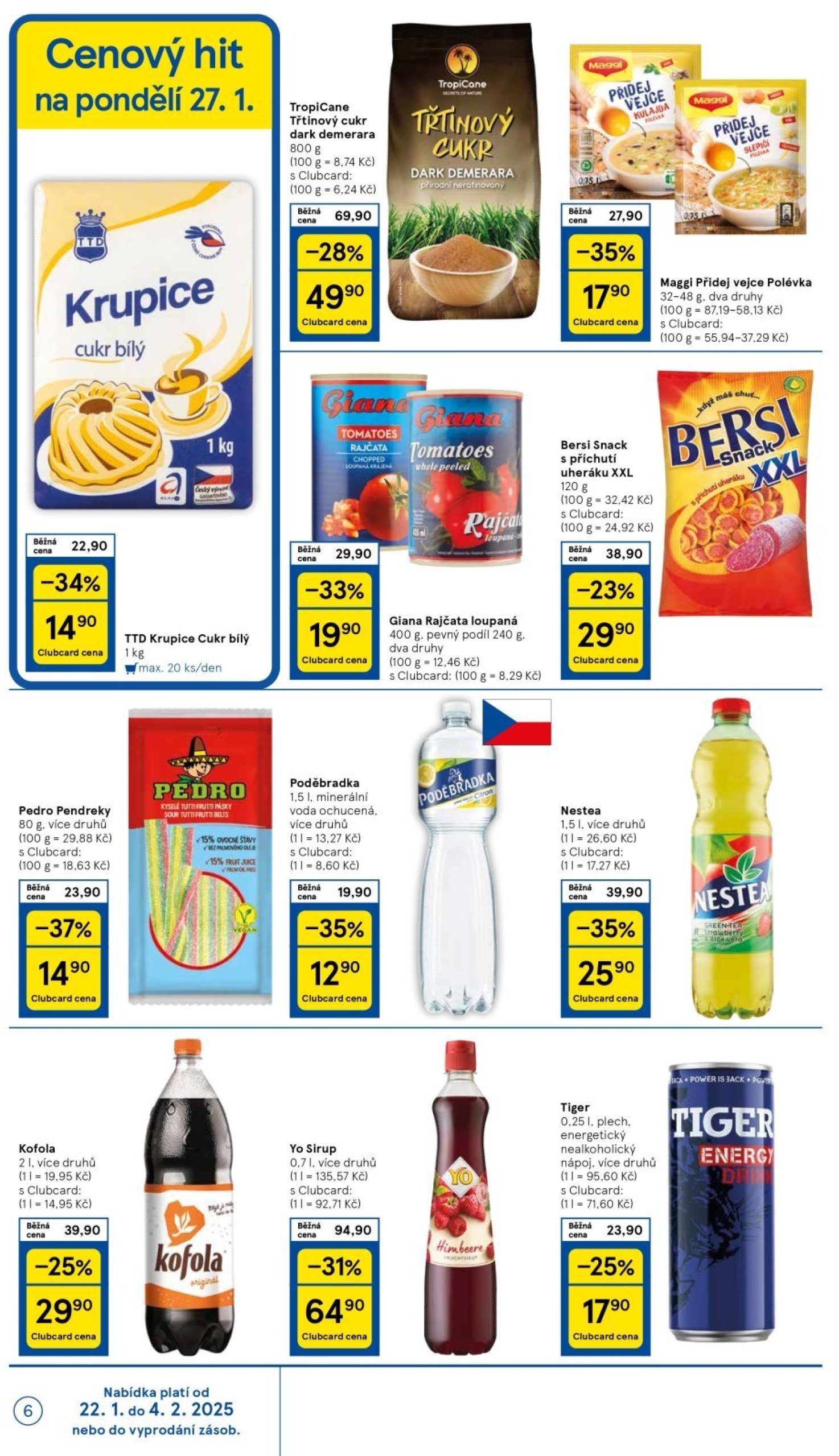 tesco - Leták Tesco supermarket od 22.01. do 28.01. - page: 6