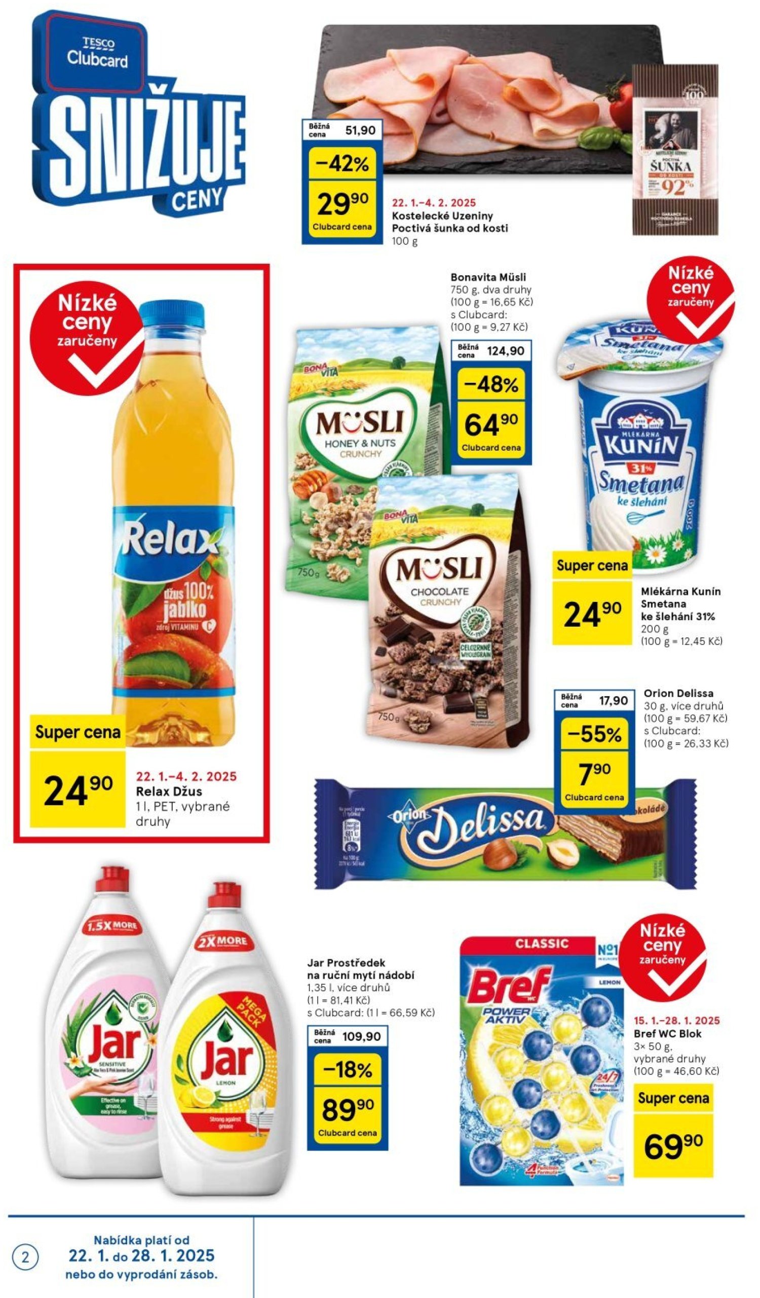 tesco - Leták Tesco supermarket od 22.01. do 28.01. - page: 2