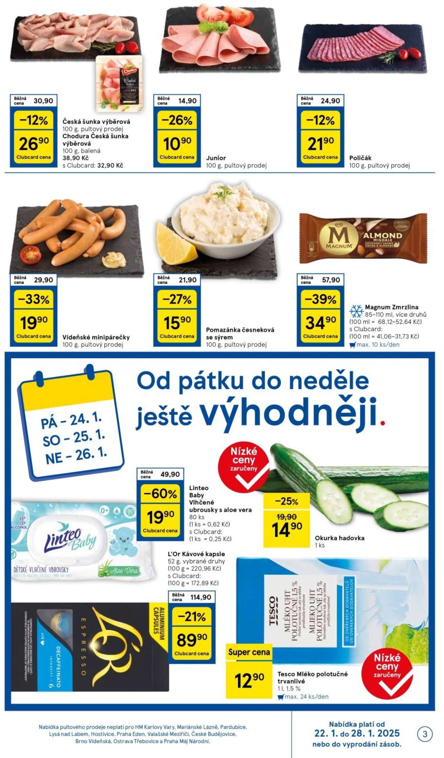 tesco - Leták Tesco od 22.01. do 28.01. - page: 3