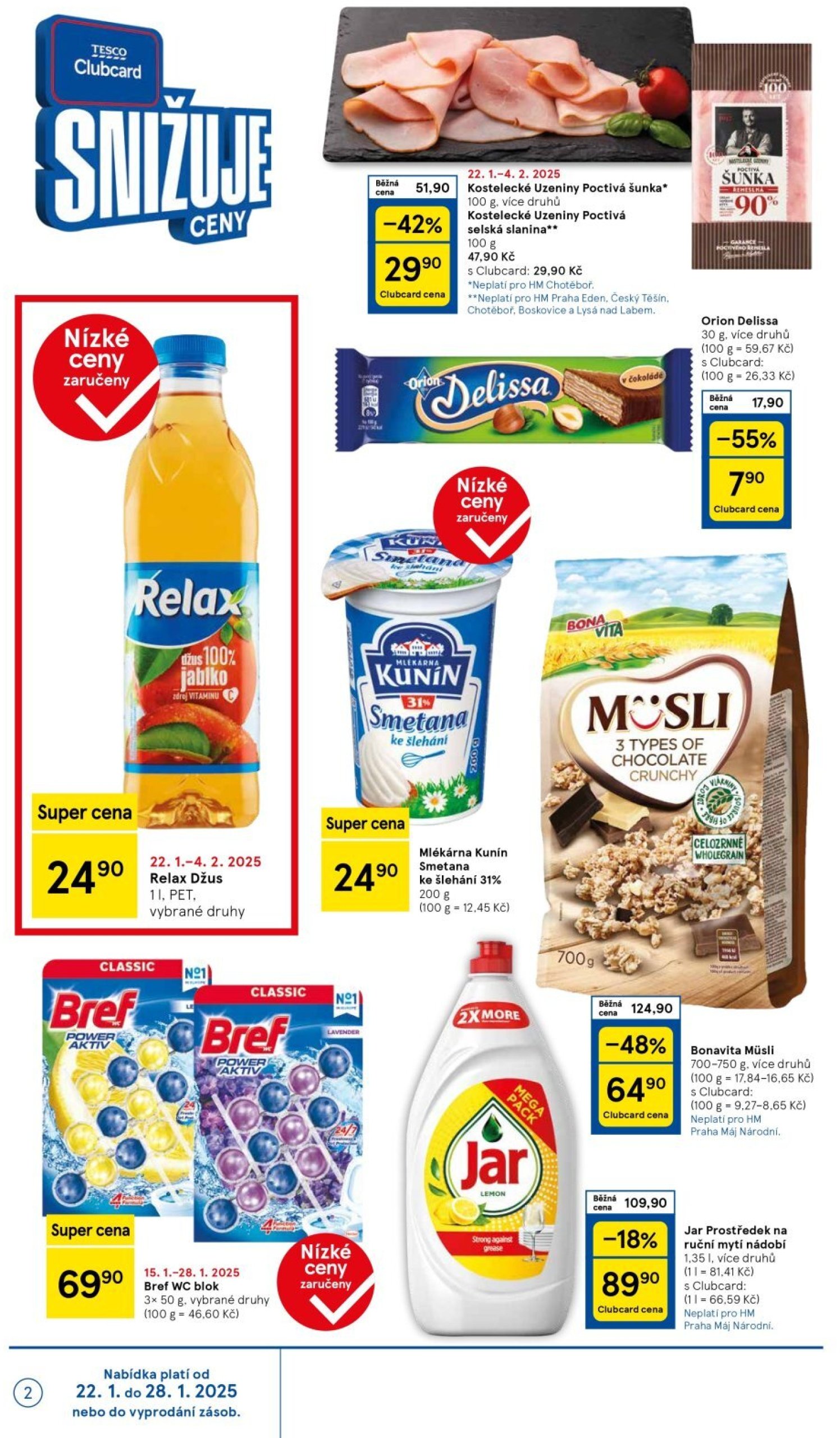 tesco - Leták Tesco od 22.01. do 28.01. - page: 2