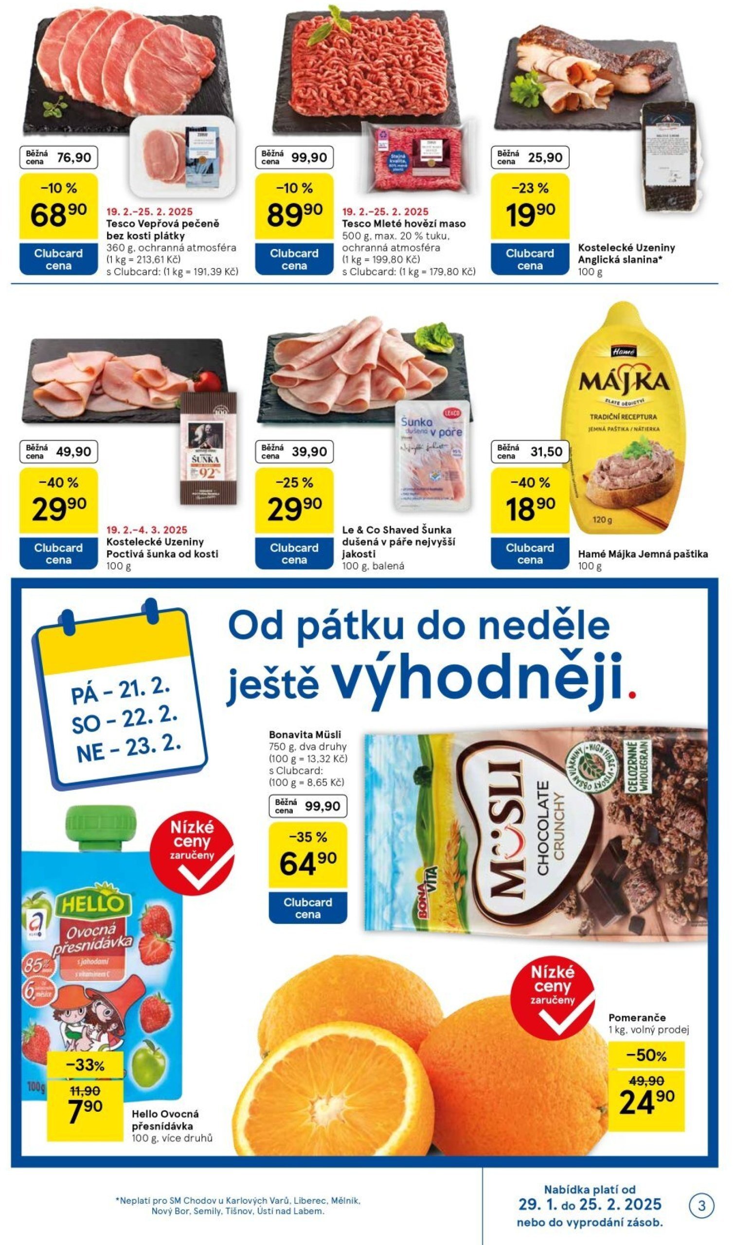 tesco - Leták Tesco supermarket od 19.02. do 25.02. - page: 3