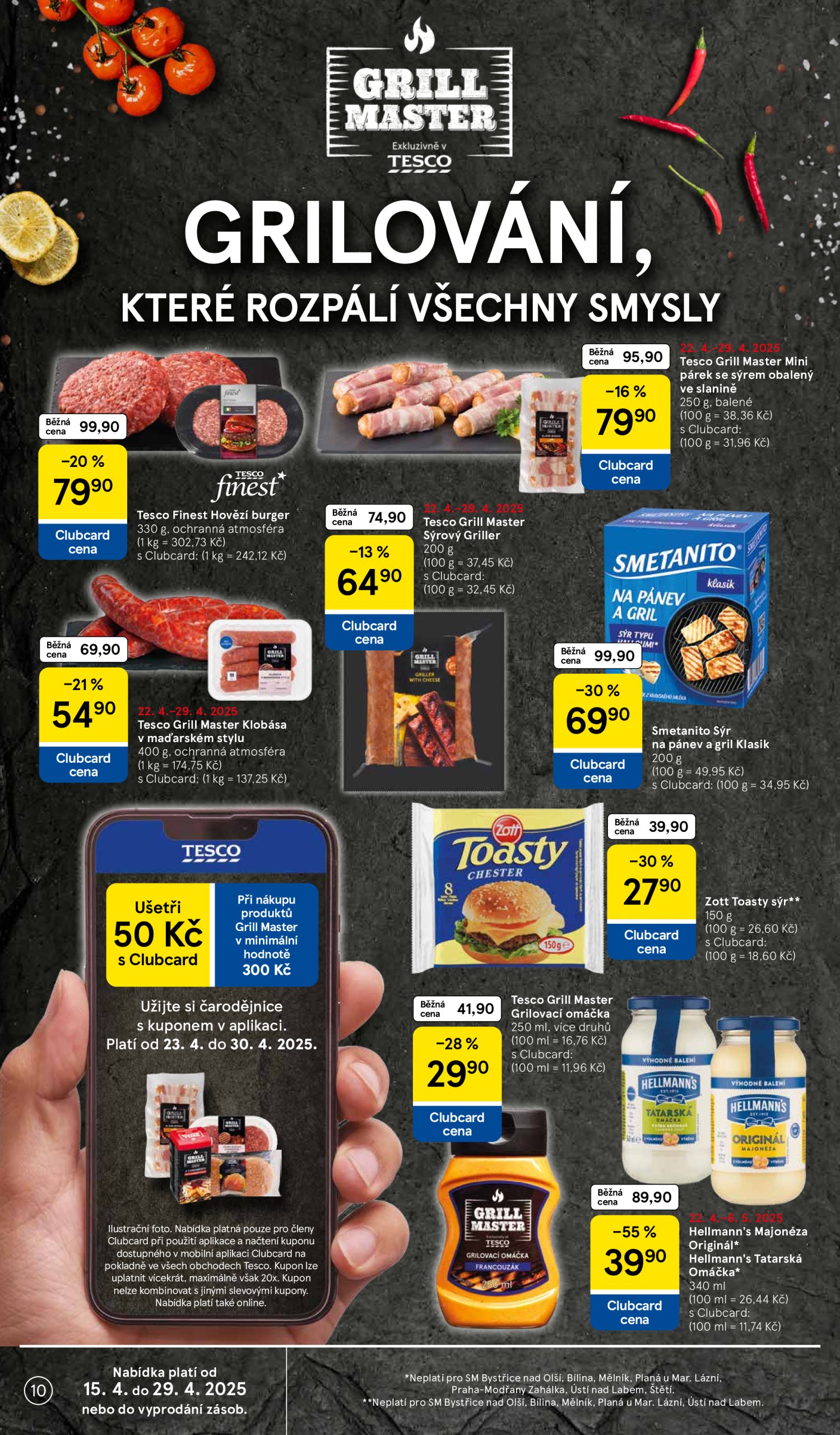 tesco - Leták Tesco supermarket od 22.04. do 29.04. - page: 10
