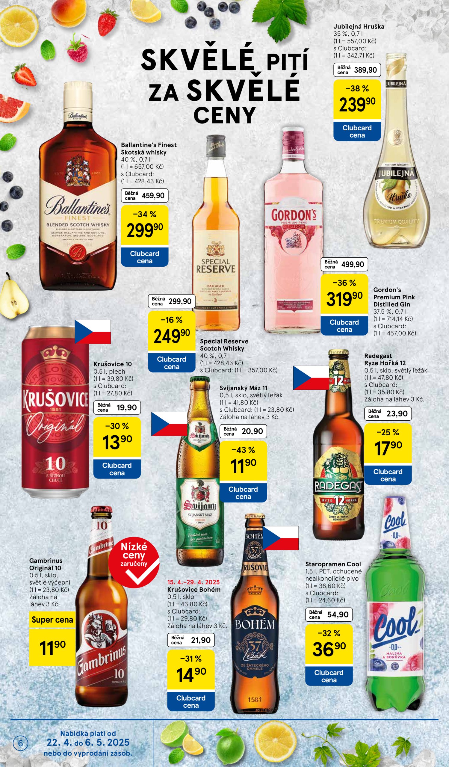 tesco - Leták Tesco supermarket od 22.04. do 29.04. - page: 6