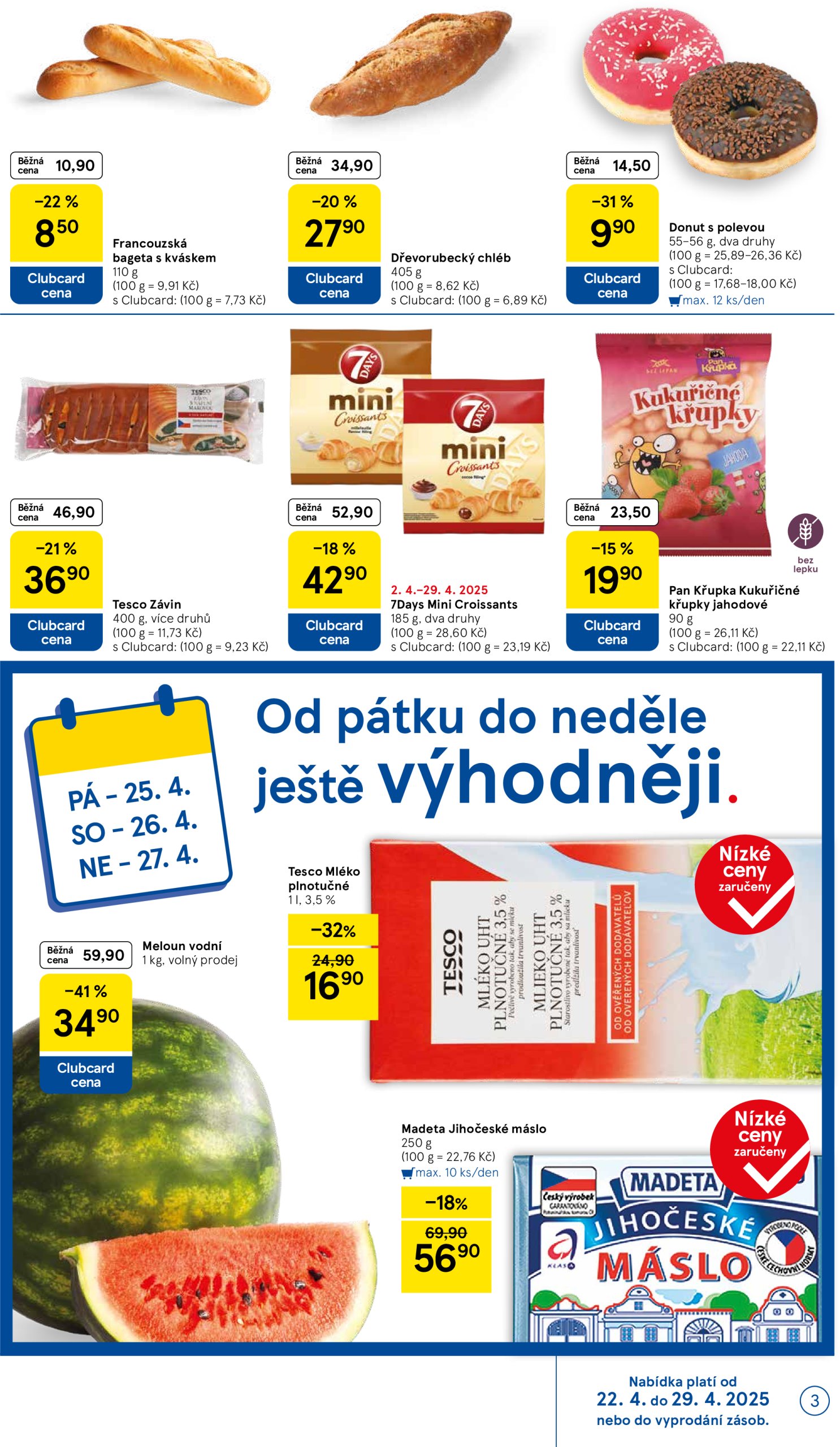tesco - Leták Tesco supermarket od 22.04. do 29.04. - page: 3