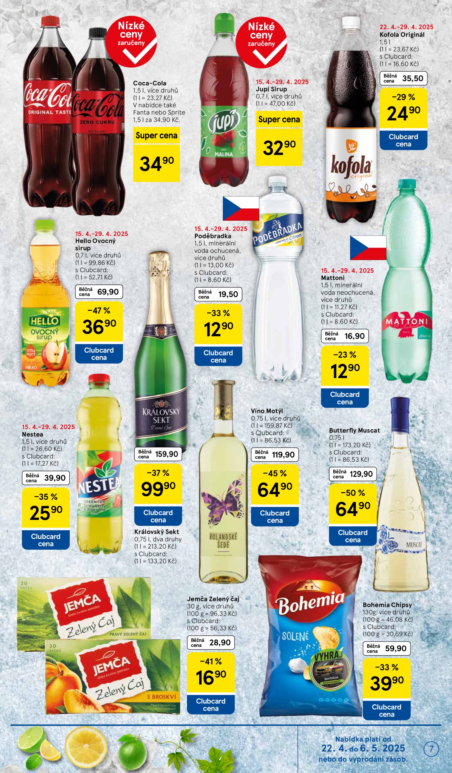 tesco - Leták Tesco supermarket od 22.04. do 29.04. - page: 7