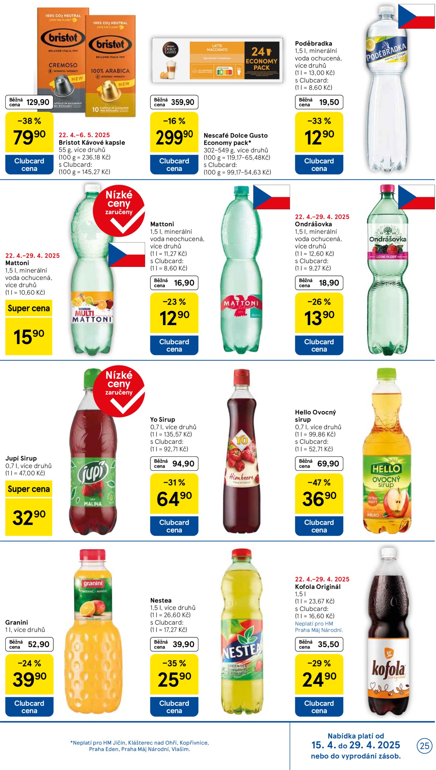 tesco - Leták Tesco od 22.04. do 29.04. - page: 25