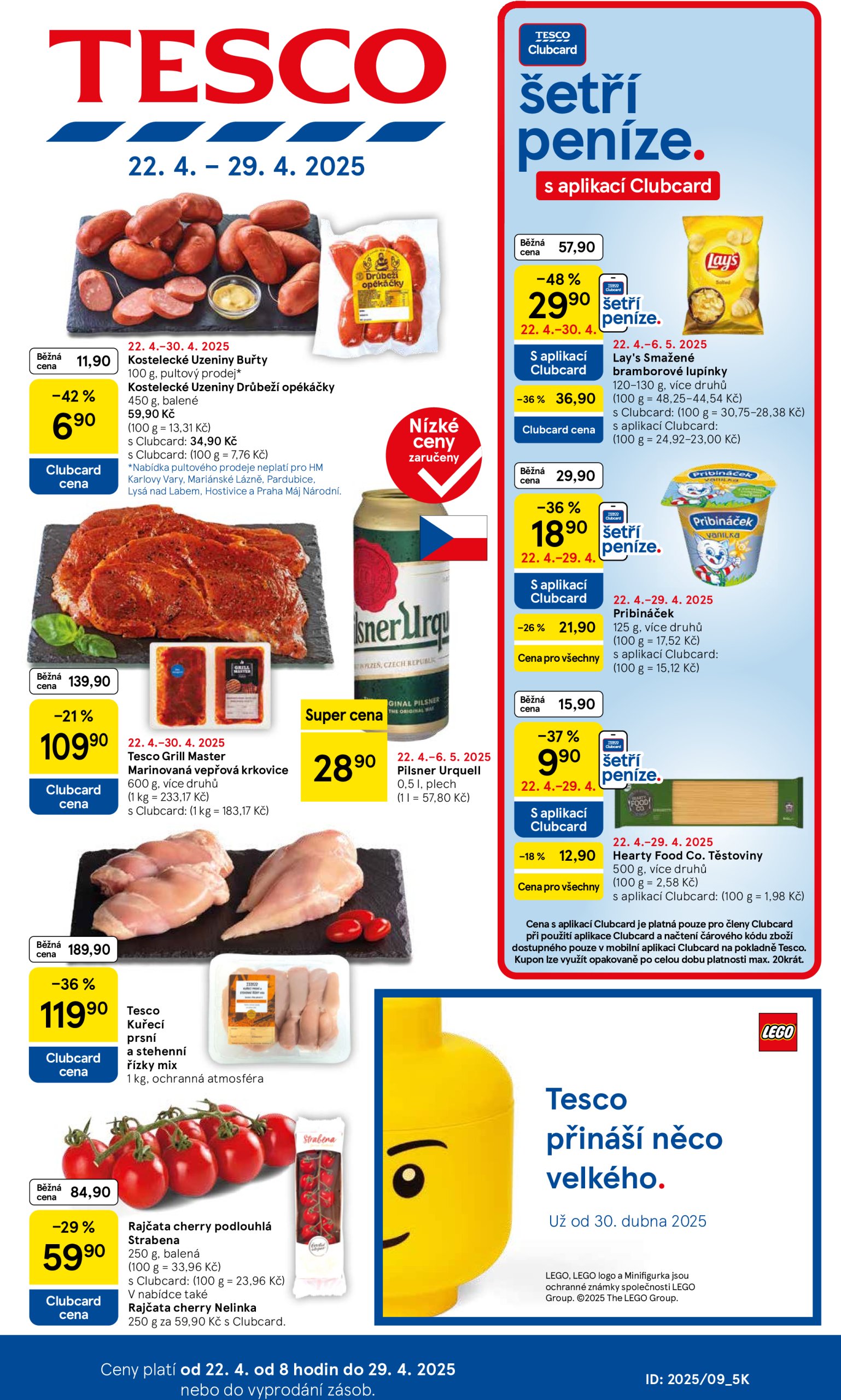 tesco - Leták Tesco od 22.04. do 29.04.