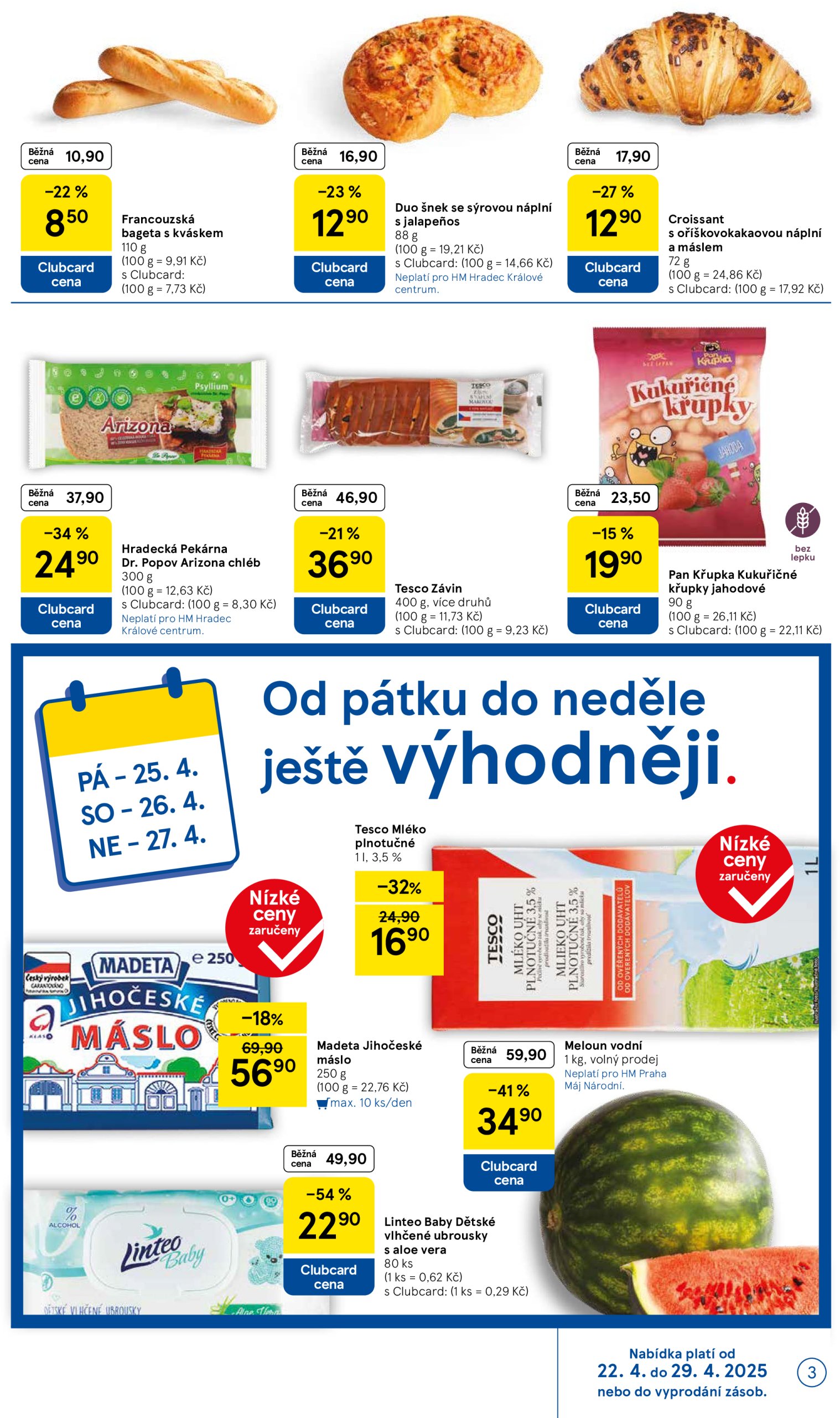 tesco - Leták Tesco od 22.04. do 29.04. - page: 3