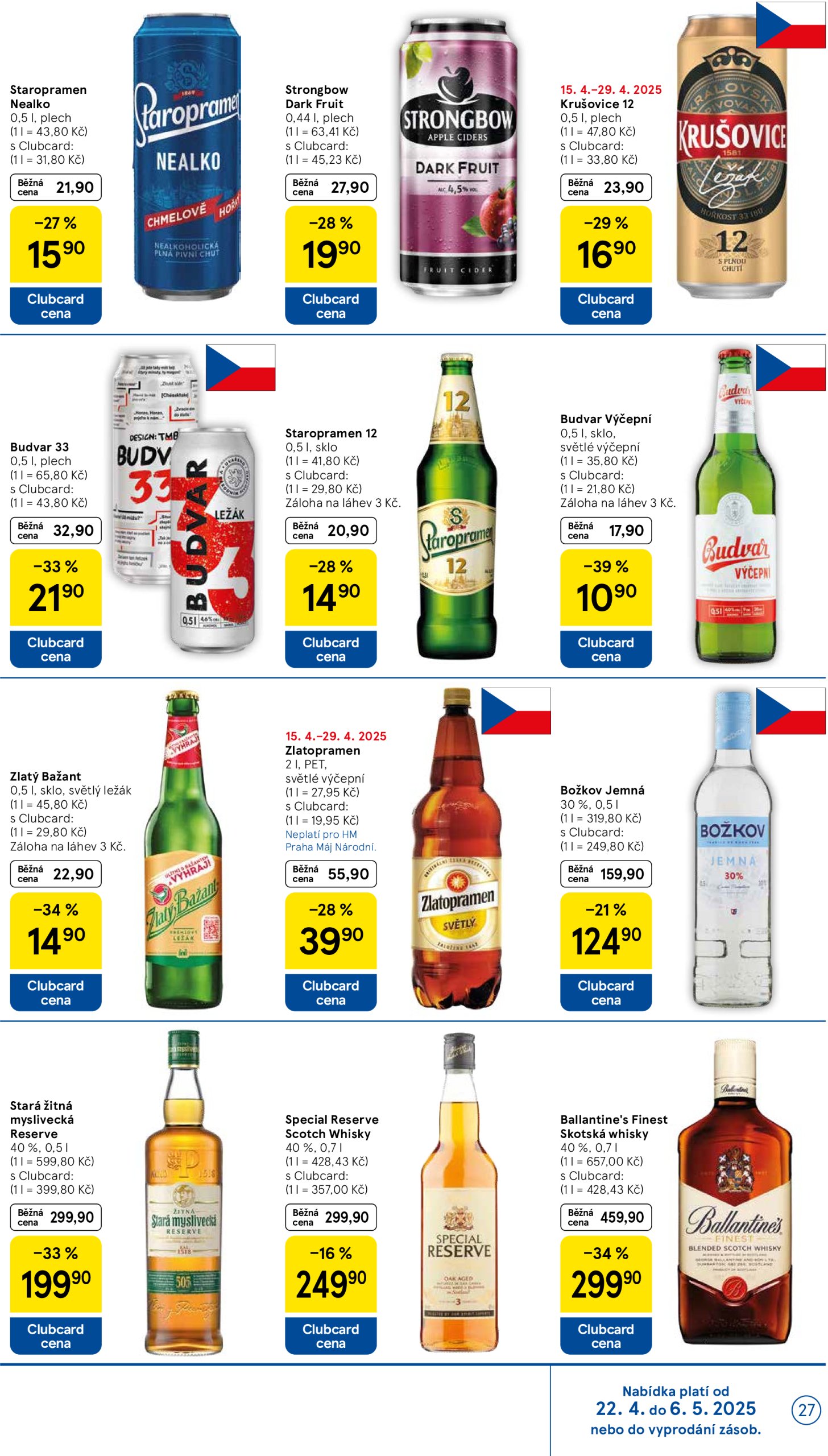 tesco - Leták Tesco od 22.04. do 29.04. - page: 27