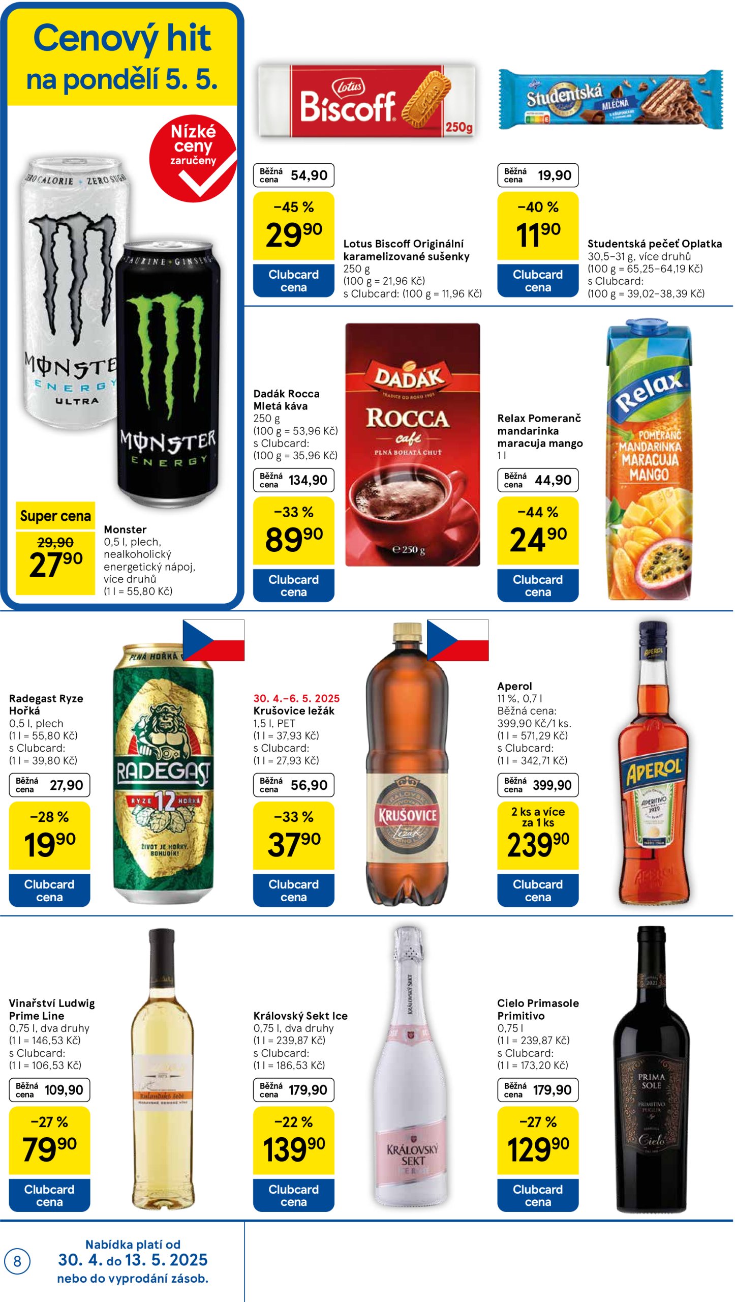 tesco - Leták Tesco supermarket od 30.04. do 06.05. - page: 8