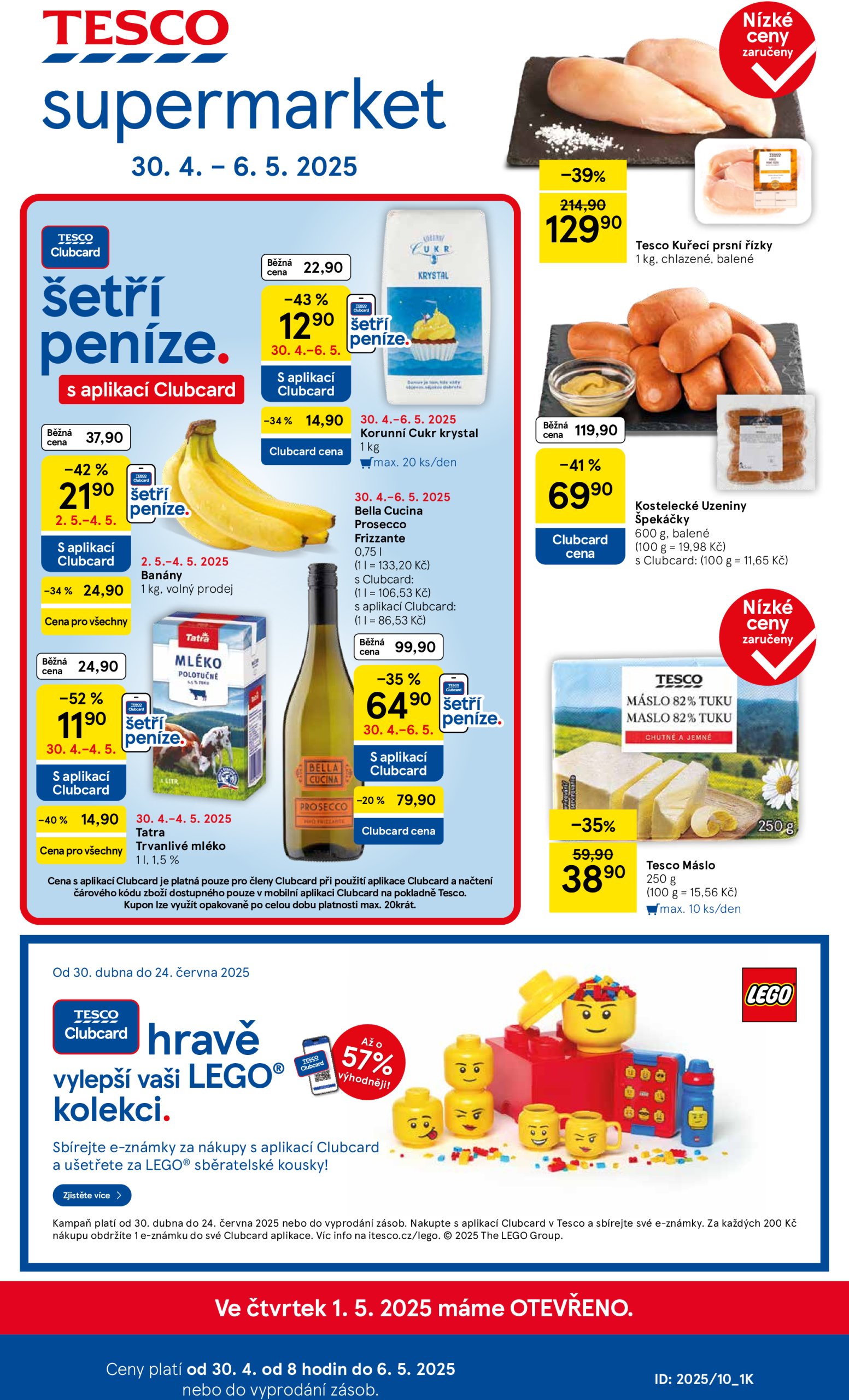 tesco - Leták Tesco supermarket od 30.04. do 06.05.