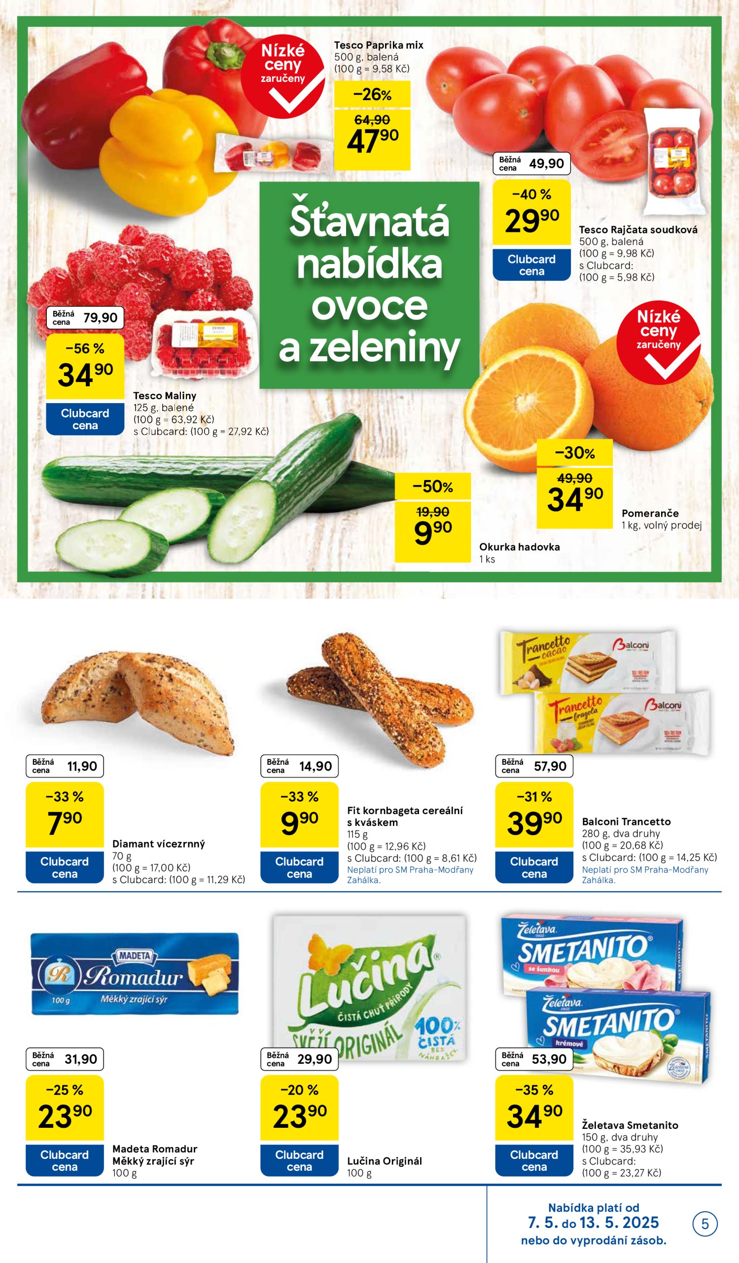 tesco - Leták Tesco supermarket od 07.05. do 15.05. - page: 5