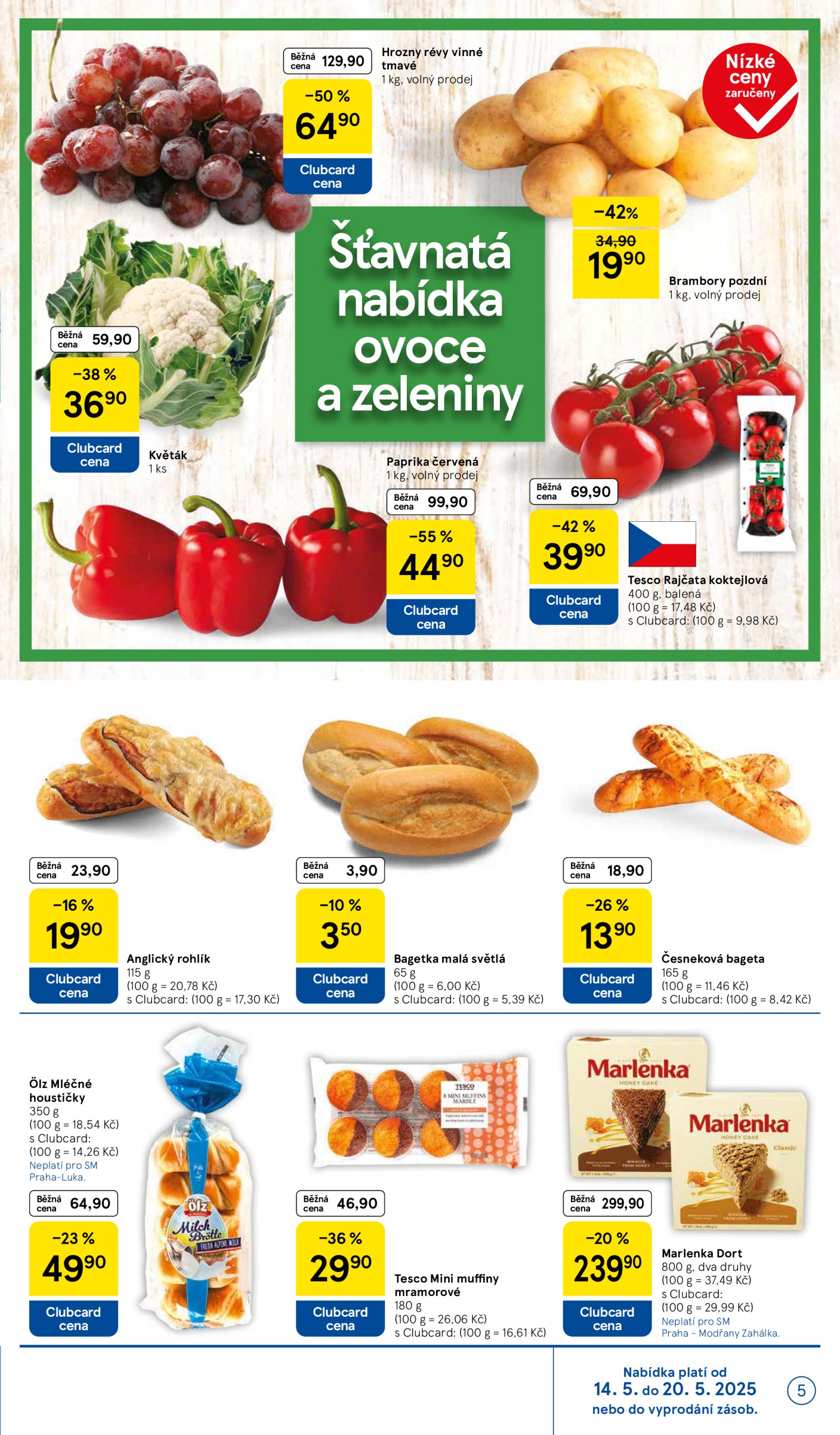 tesco - Leták Tesco supermarket od 14.05. do 20.05. - page: 5