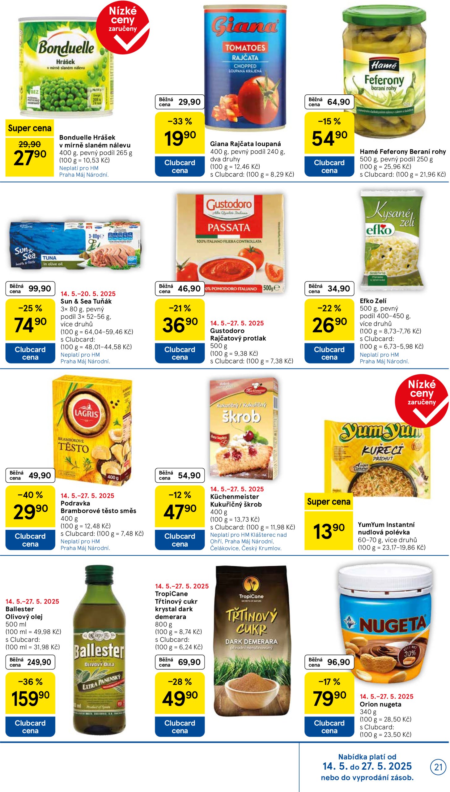 tesco - Leták Tesco od 14.05. do 20.05. - page: 21