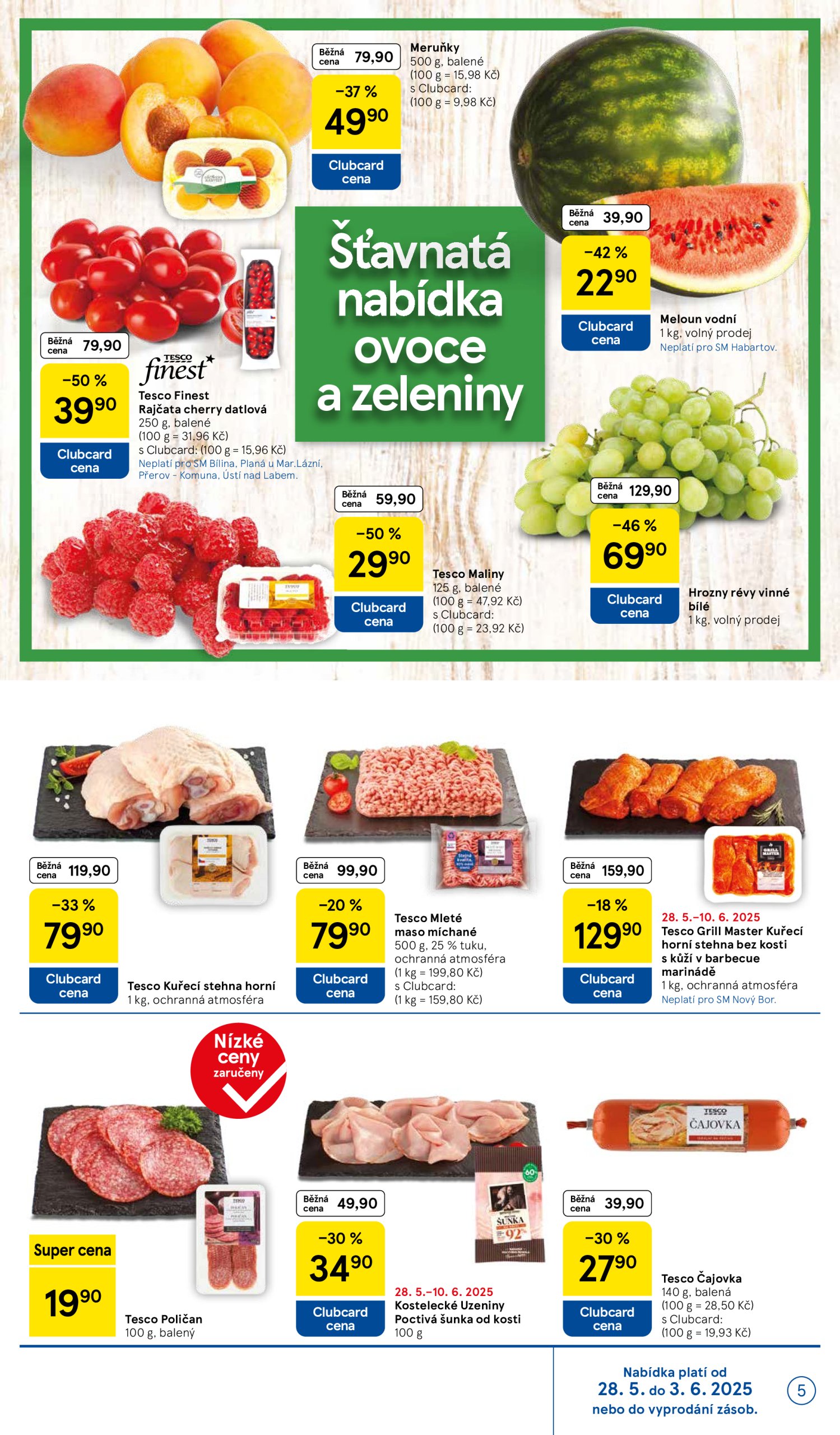 tesco - Leták Tesco supermarket od 28.05. do 03.06. - page: 5