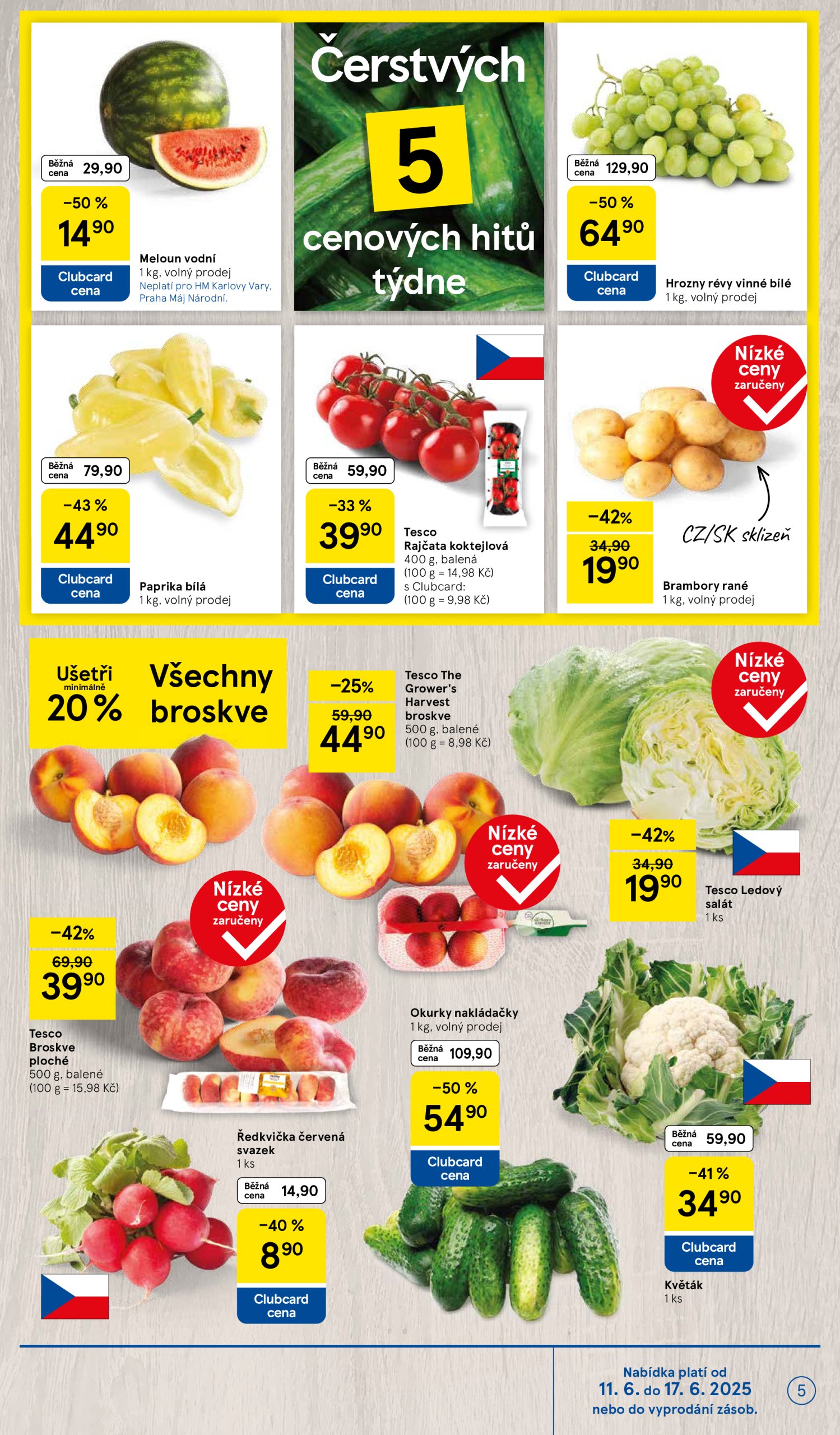 tesco - Leták Tesco od 11.06. do 17.06. - page: 5 tesco - Leták Tesco od 11.06. do 17.06. - page: 5