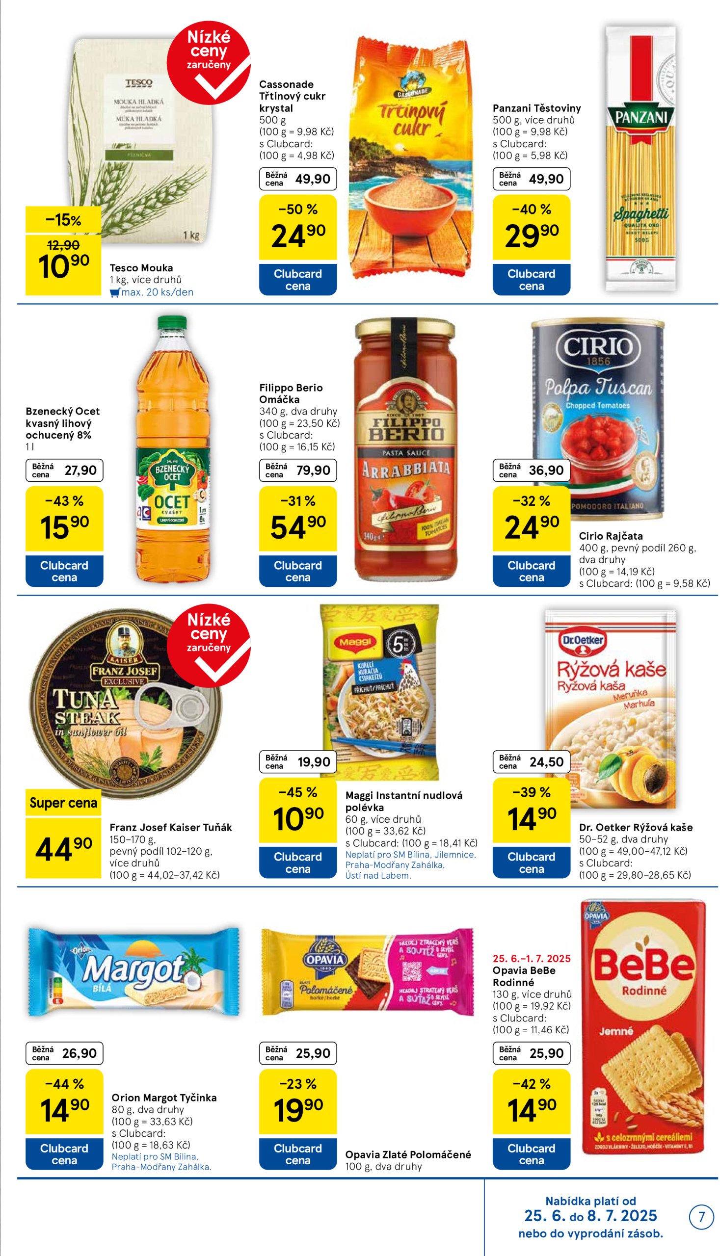 tesco - Leták Tesco - Supermarket od 25.06. do 01.07. - page: 7