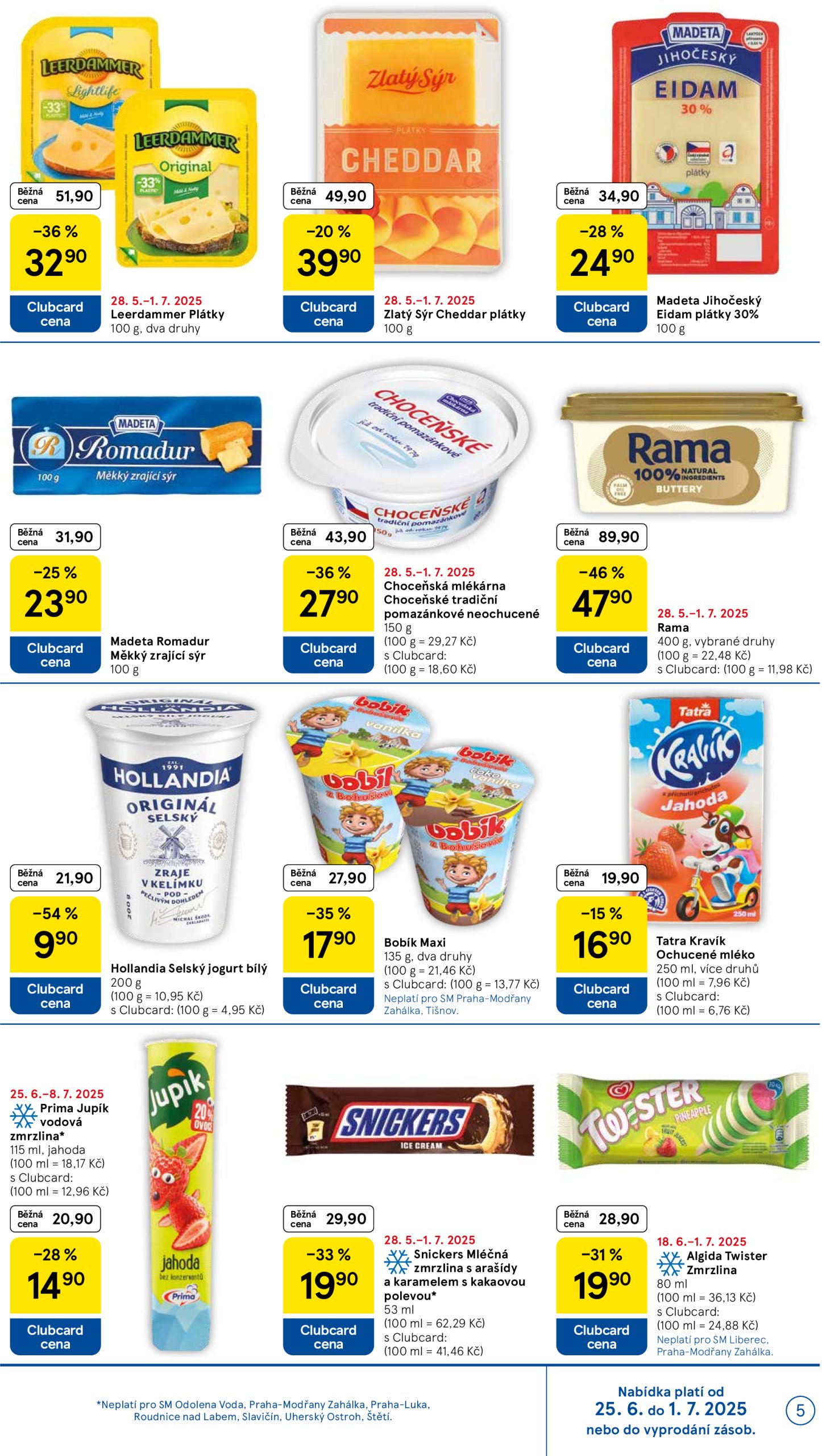 tesco - Leták Tesco - Supermarket od 25.06. do 01.07. - page: 5